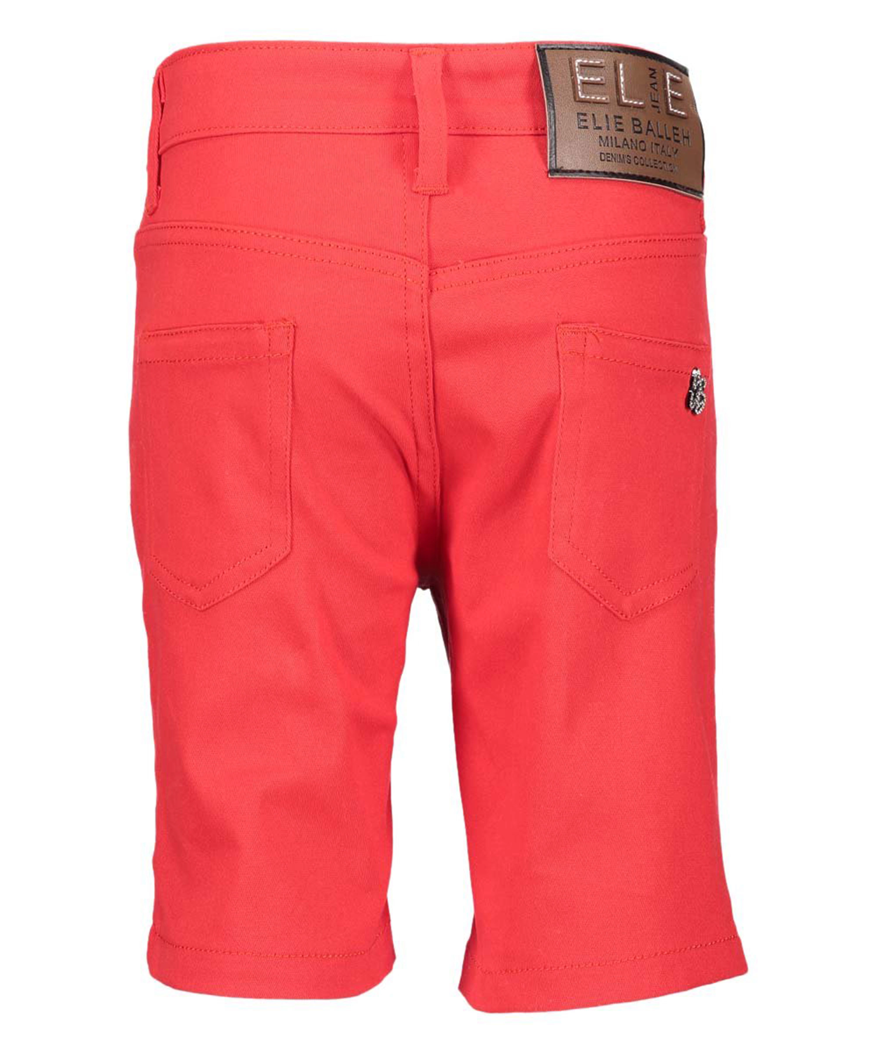 Elie Balleh Boys Slim Fit Cotton Twill Short Pants