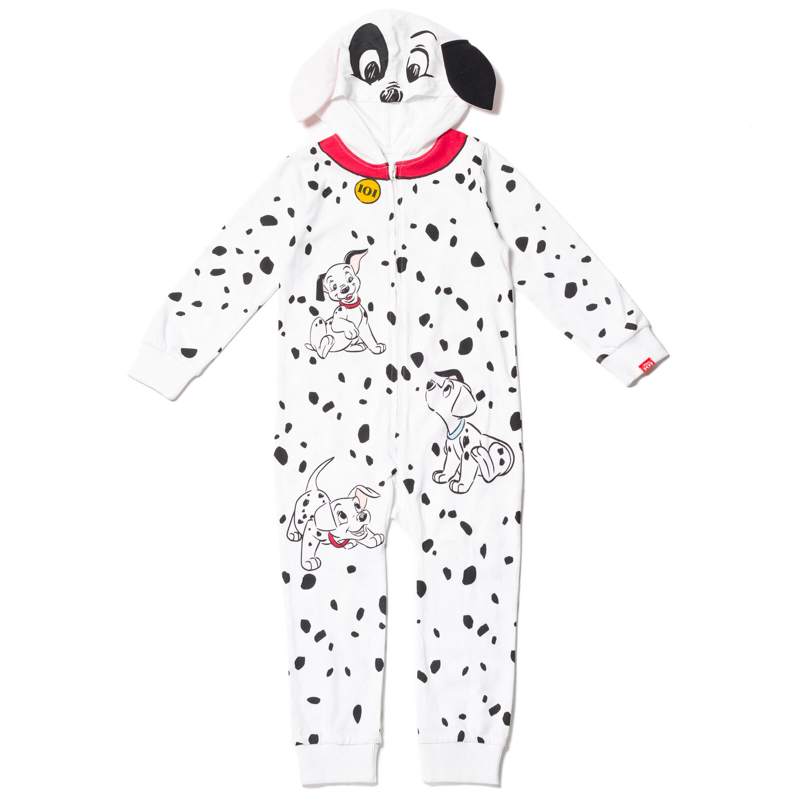 Disney 101 Dalmatians Cosplay Hooded One Piece