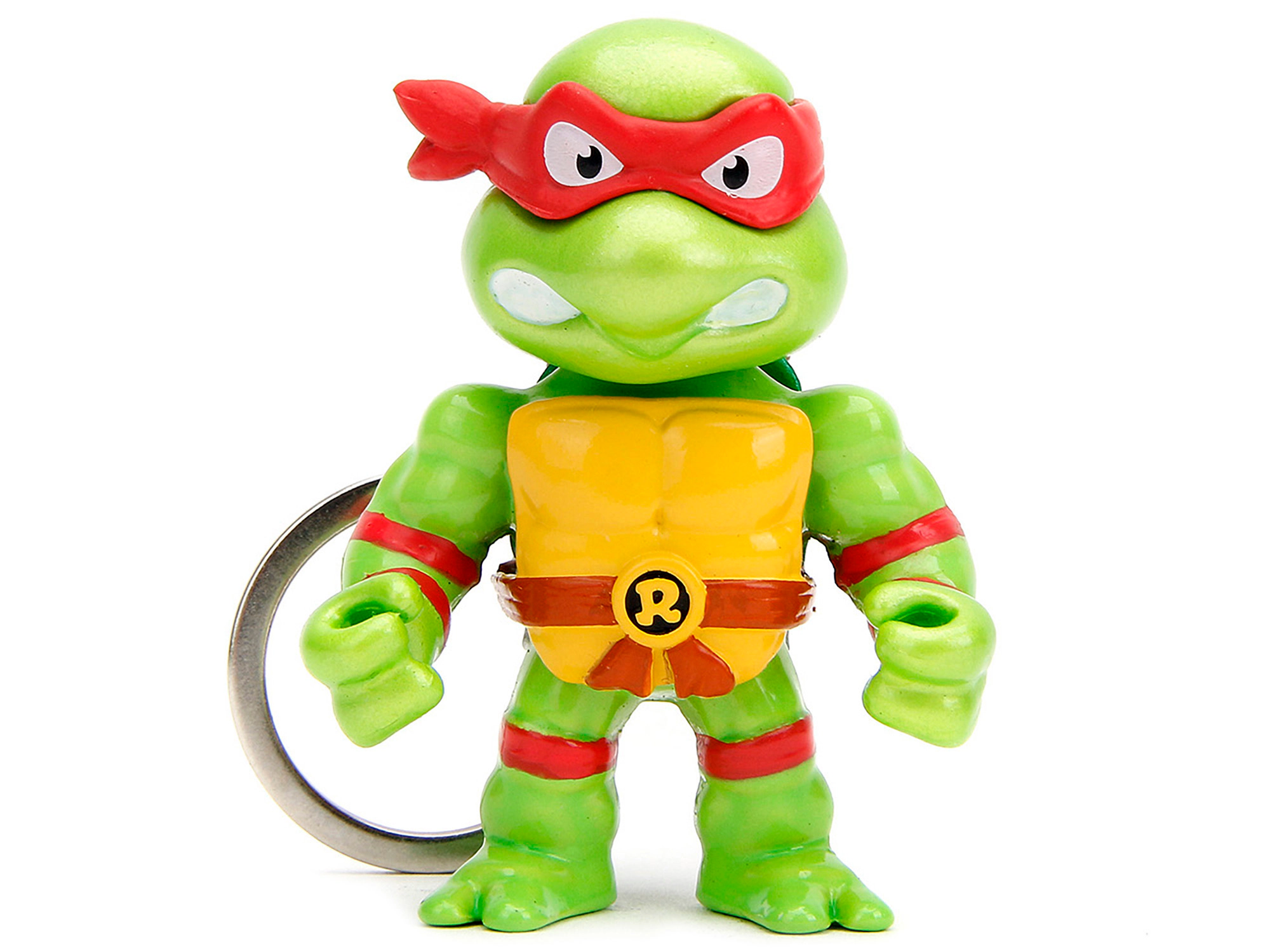 Jada Set of 4 Diecast Figure Key Chains "Teenage Mutant Ninja Turtles" TV Series "Metalfigs" Series Diecast
