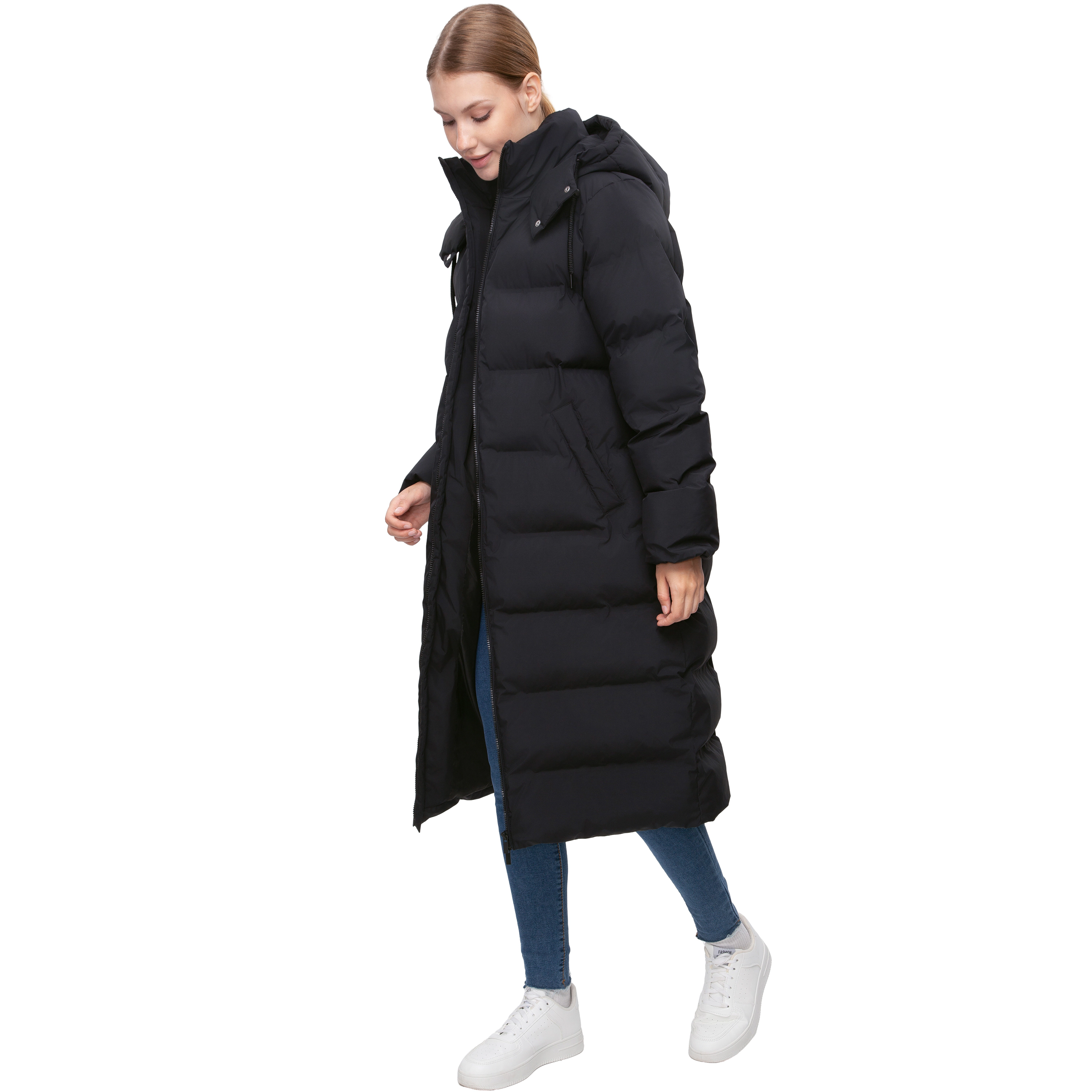 Rokka&Rolla Womens Knee-Length Puffer Coat