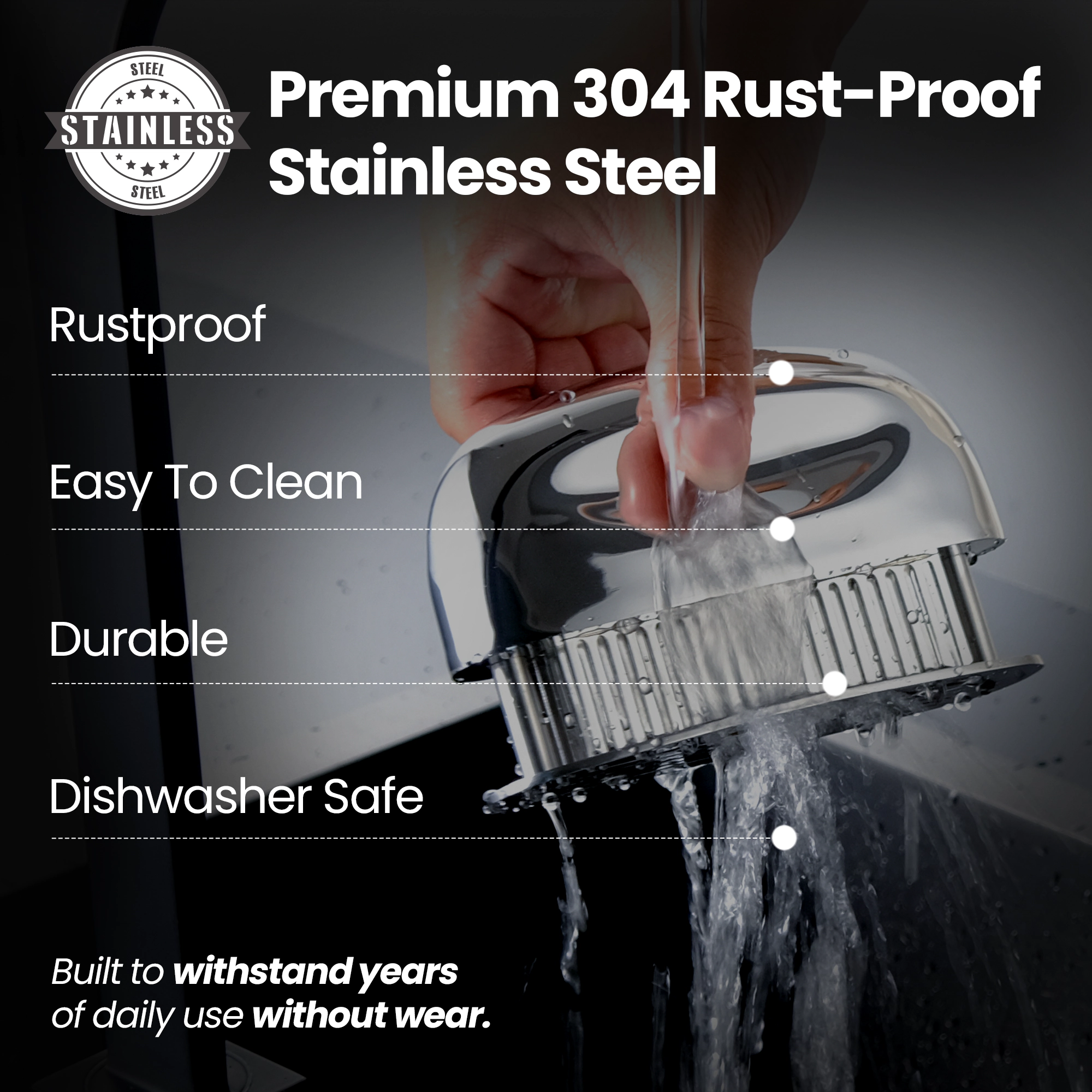 Gourmet Easy Meat Tenderizer Tool, Ultra Sharp Stainless Steel Needle Blades, Steak Accessories