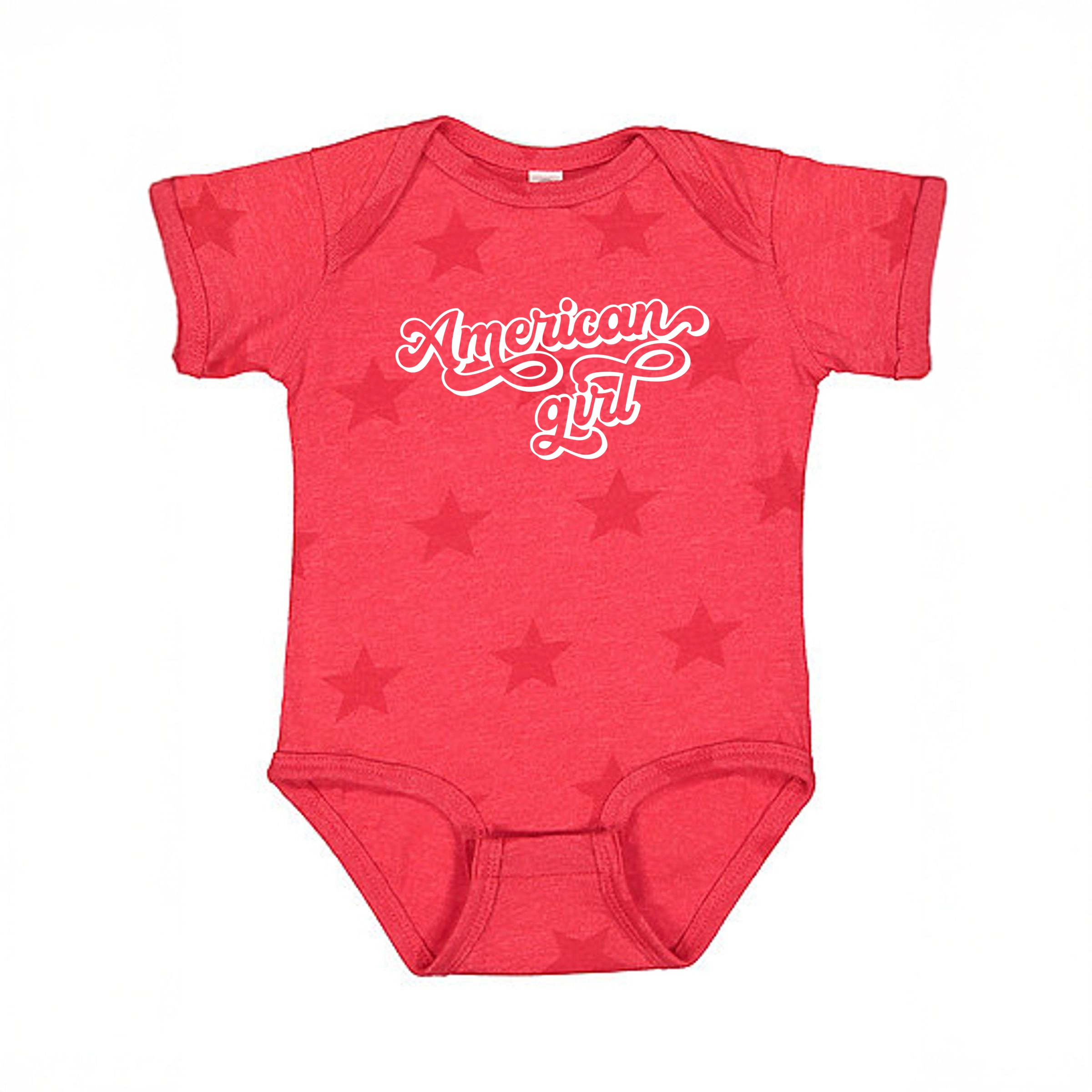 The Juniper Shop - American Girl Baby Short Sleeve Star Bodysuit