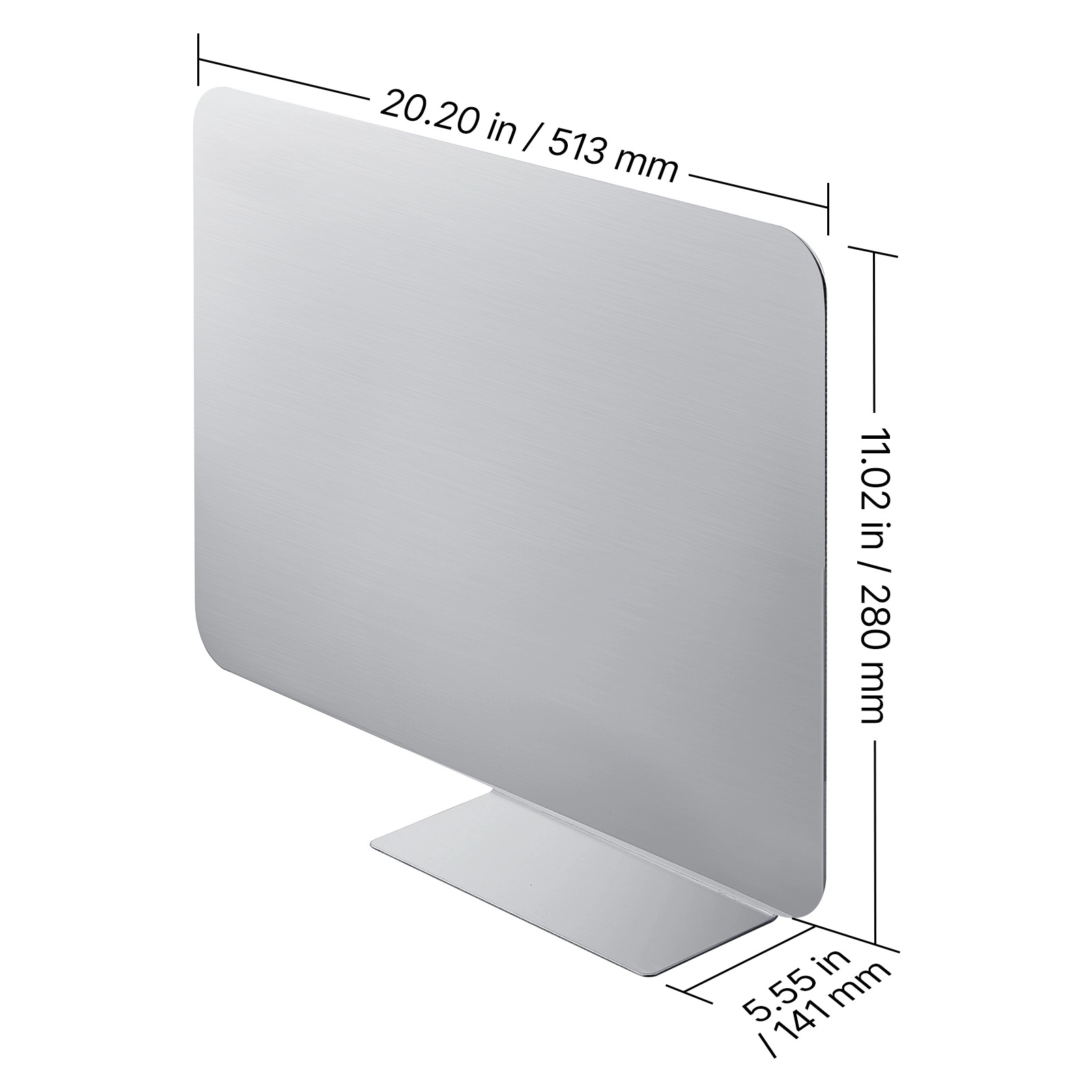 HONGGE Stainless Steel Ice Bin Divider Partition, Fits 24 Inch Bar Ice Bins, Food Grade 304, Commercial Use