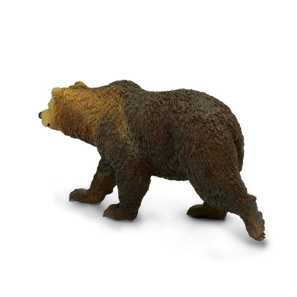 Safari Ltd. - Grizzly Bear Kids Toy Figure