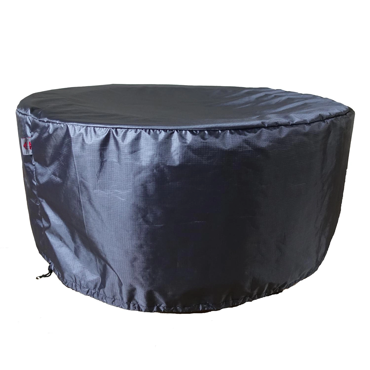Summerset Shield Round Fire Table Cover Ultimate Protection for Your Outdoor Furniture 53" x 25" Mercury