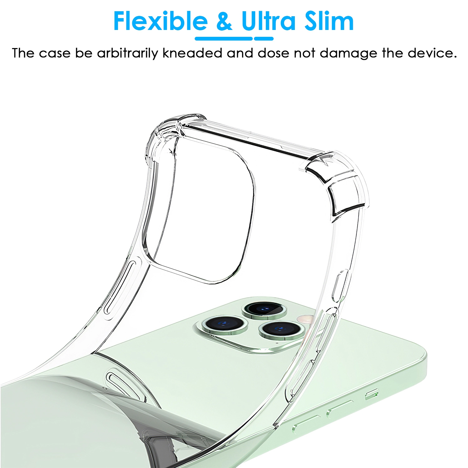 GBruno Clear Shockproof Phone Case For IPhone