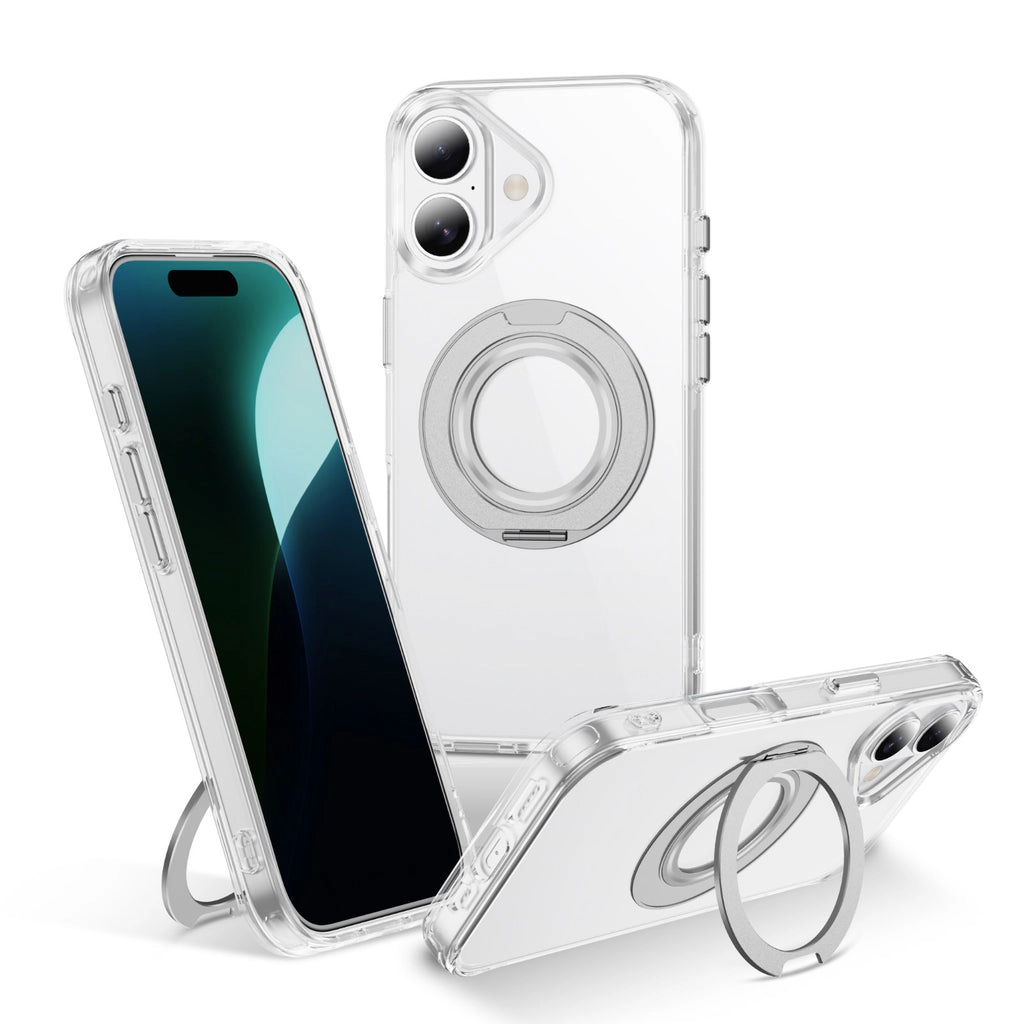 Alpha Digital Made for iPhone Series, Magnetic Ring Stand, Shockproof