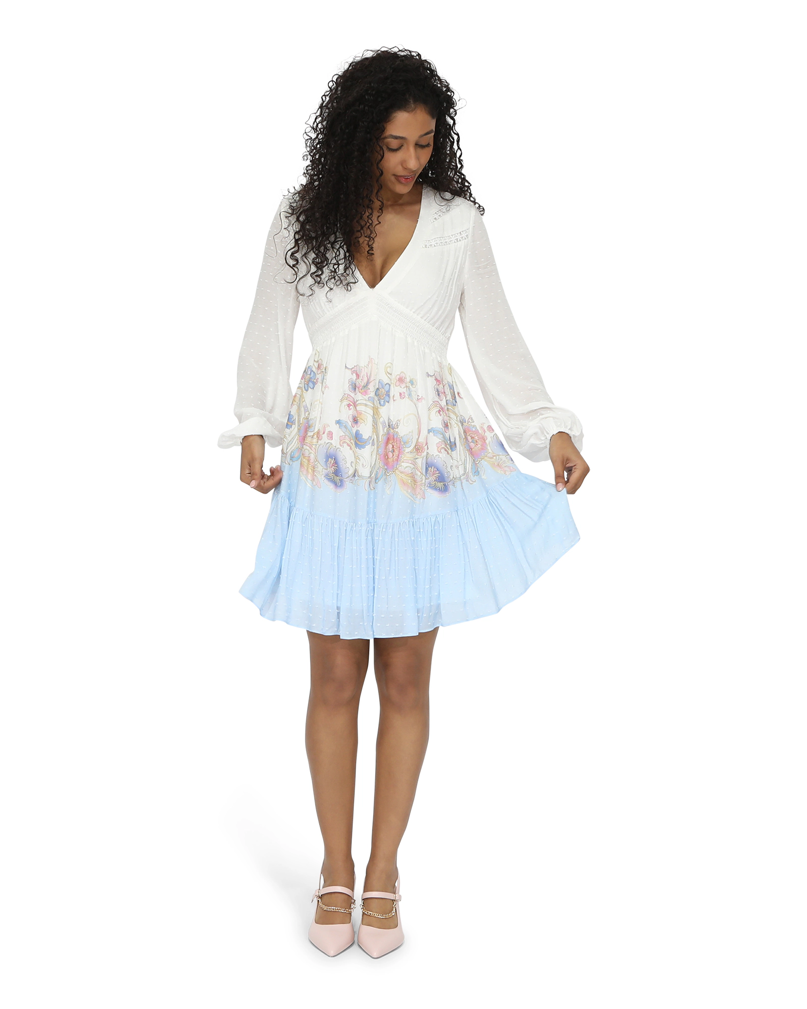 Belle & Bloom Womens All your Love Babydoll Dress