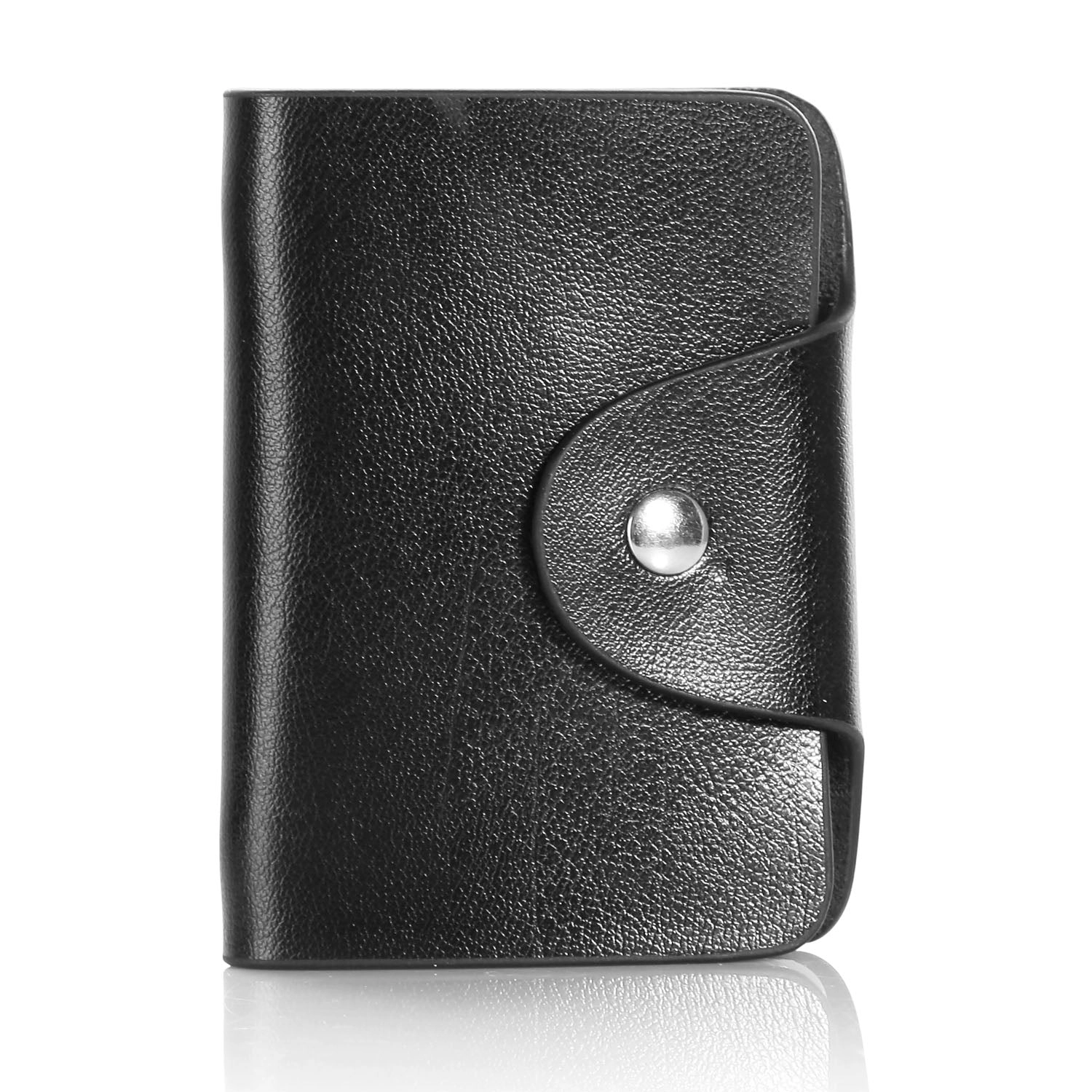 GBruno PU Leather 26-Slot Card Organizer Wallet