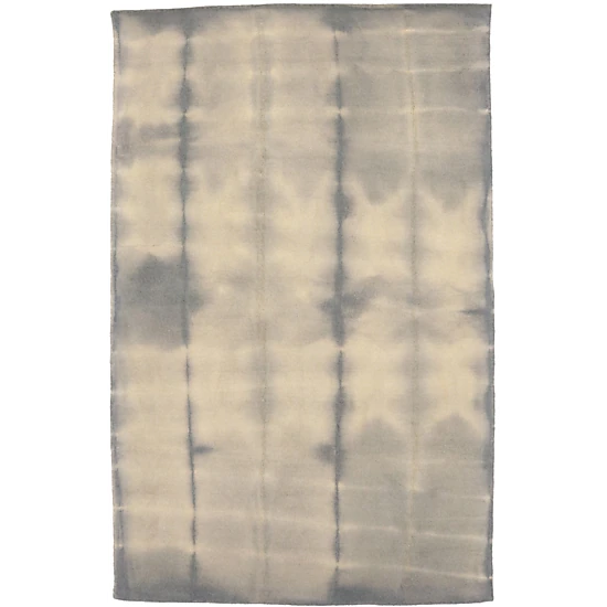 Magic Rugs 5'0 X 8'0 Hand-Tufted Gray Tie-Dye Modern Oriental Wool Rug
