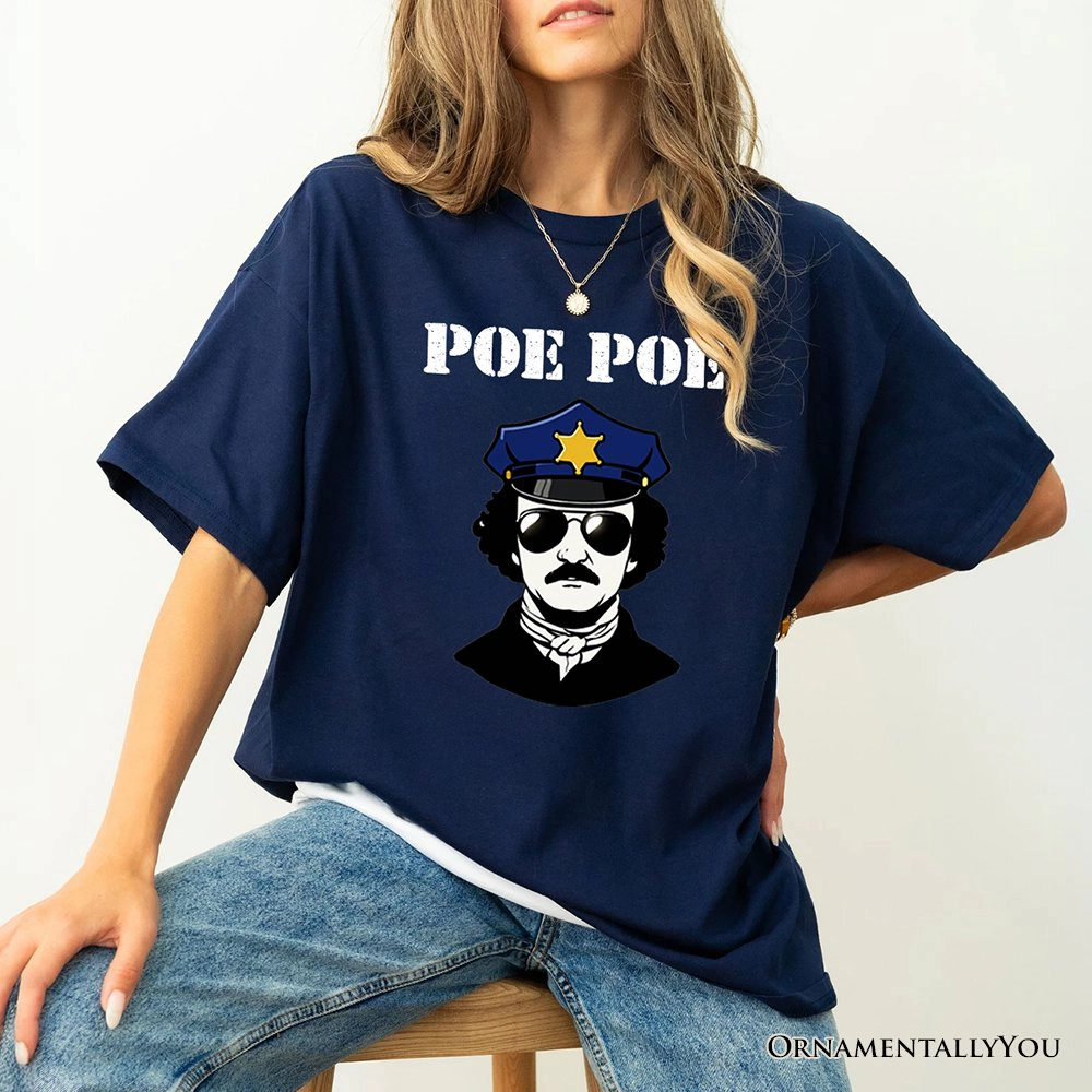 OrnamentallyYou Mens Police Edgar Allan Poe T-Shirt