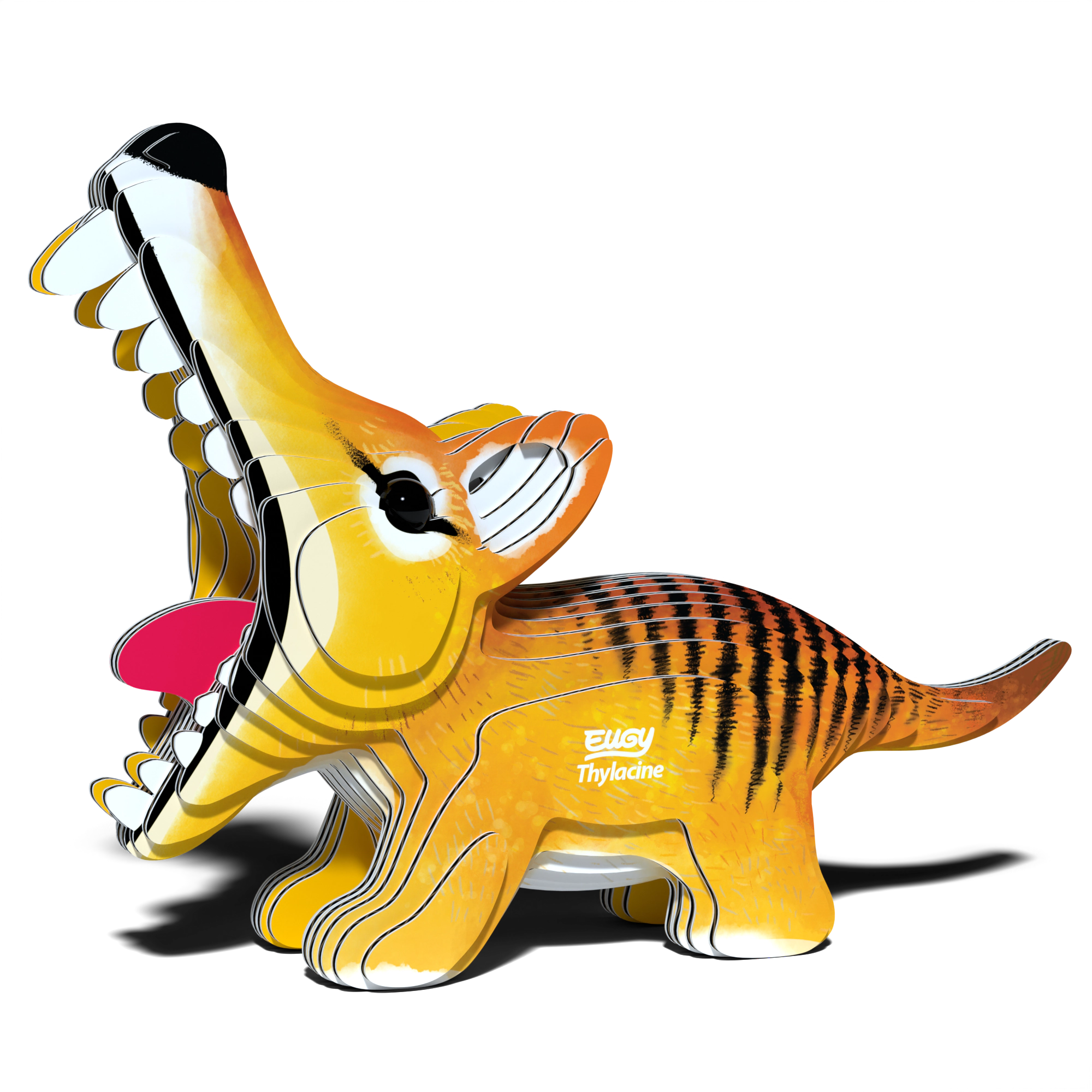 EUGY Tasmanian Tiger 3D Puzzle - contains 22 puzzle pieces