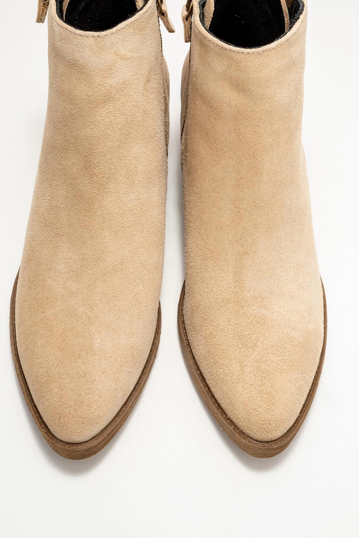 Forever & Always Womens Jayer Leather Double-Zip Block Heel Boots