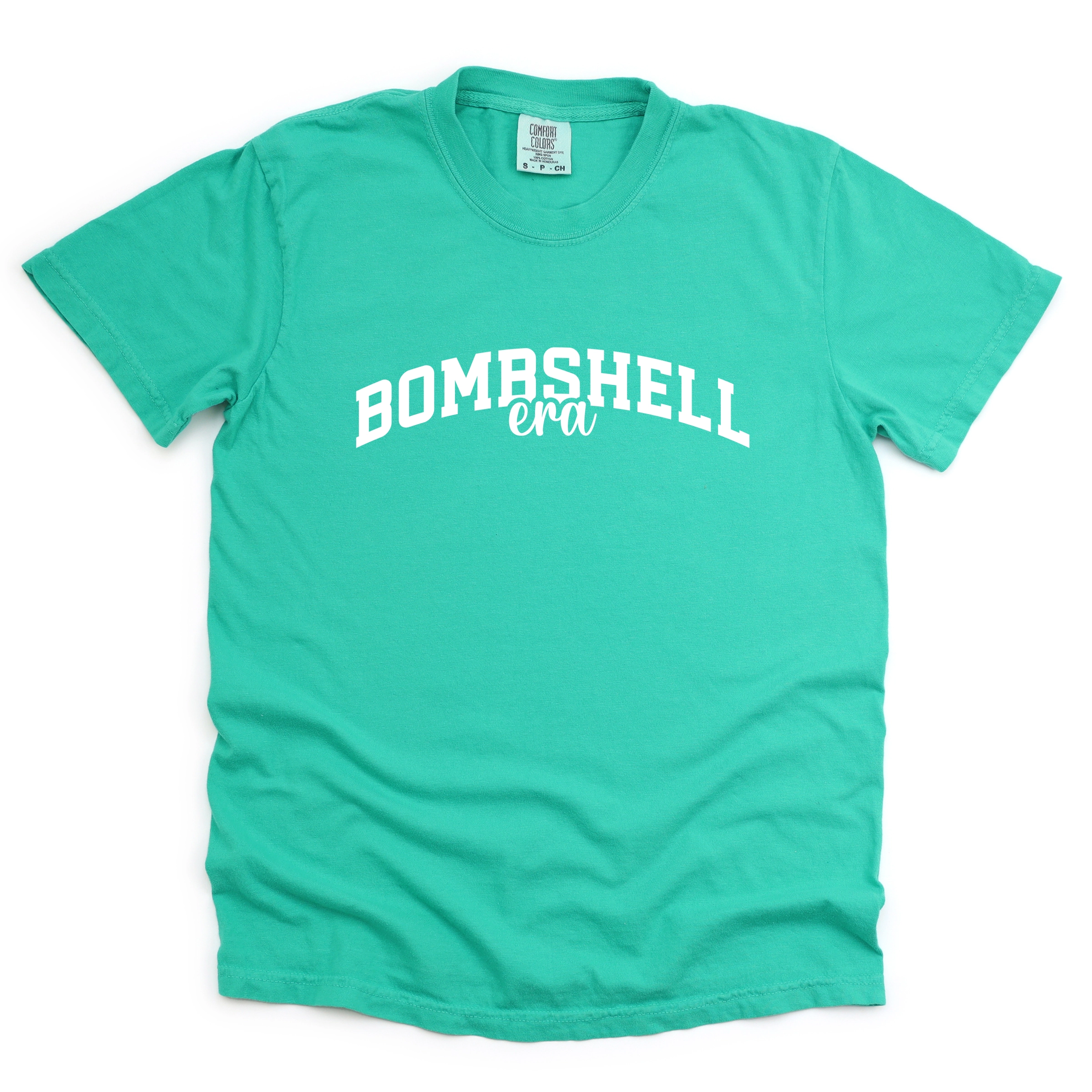 Simply Sage Market - Women's Garment Dyed Graphic T-Shirt Bombshell Era Arched