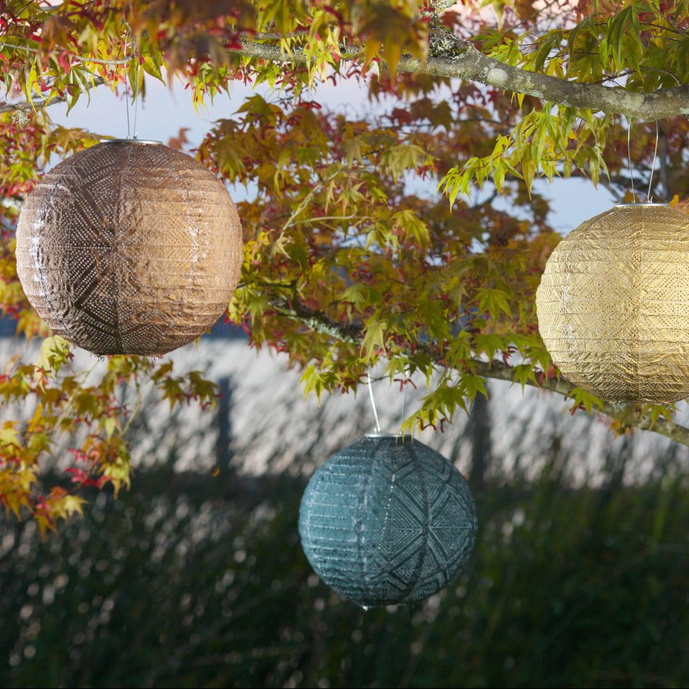 Allsop Home & Garden Soji Stella Market 12 Solar Lantern