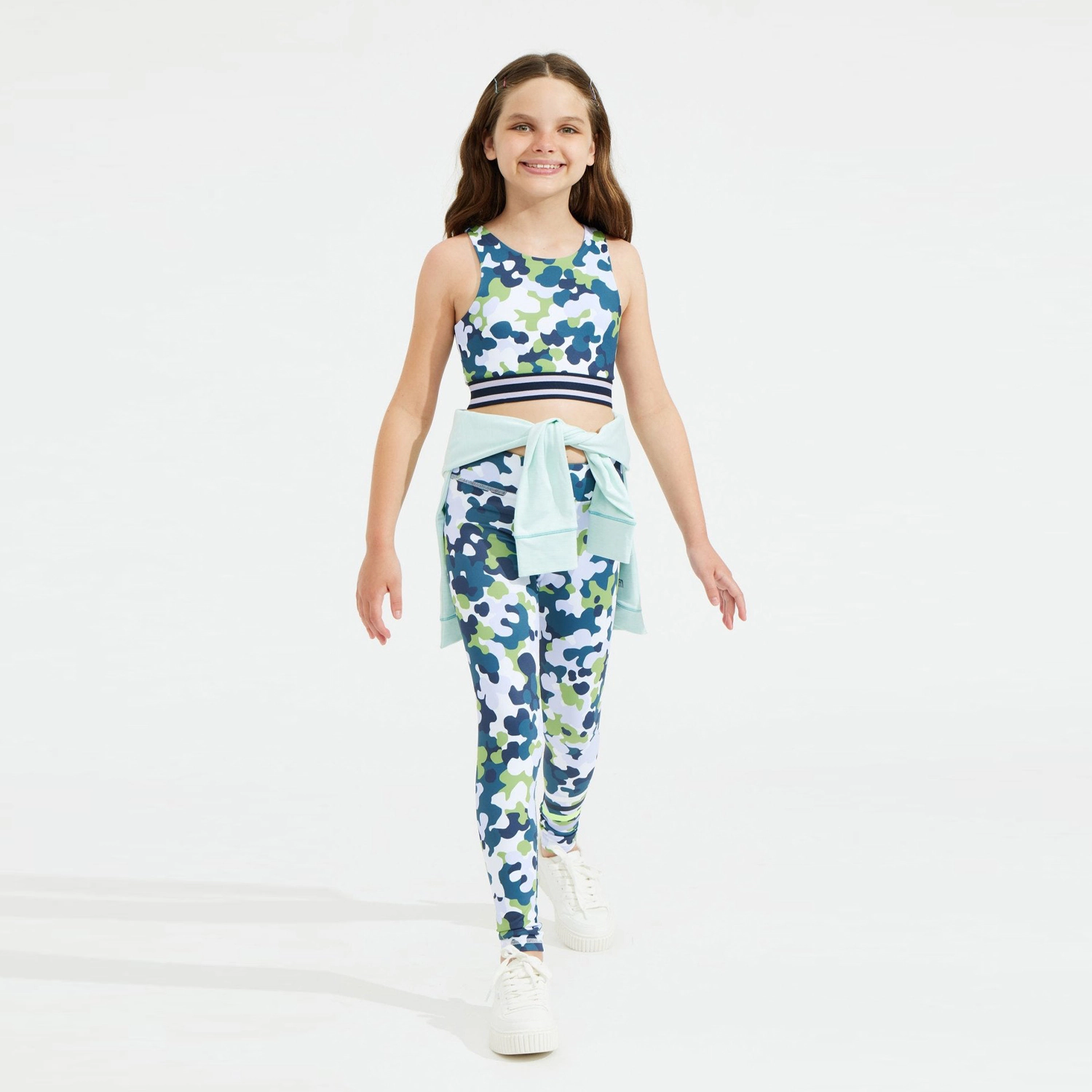 Rockets of Awesome Camo Crop Top for Girls