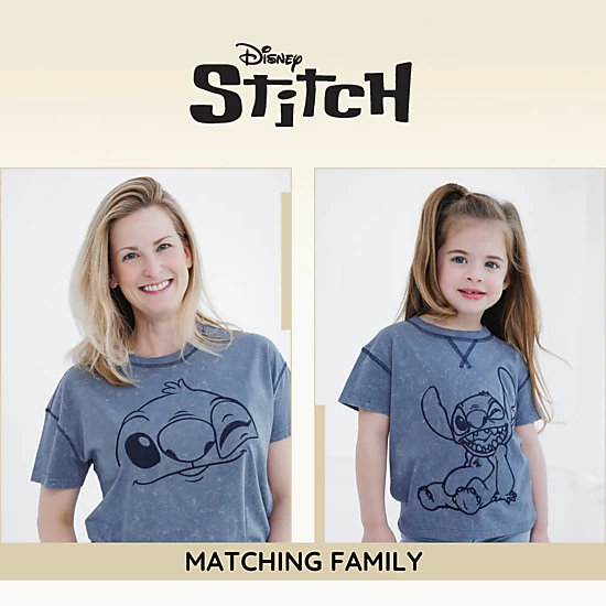 Disney Lilo & Stitch Matching Family Short Sleeve T-Shirt