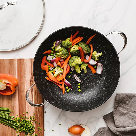 Cuisine::pro® IRONROC™ All-in-One Pan With Lid 12.5"