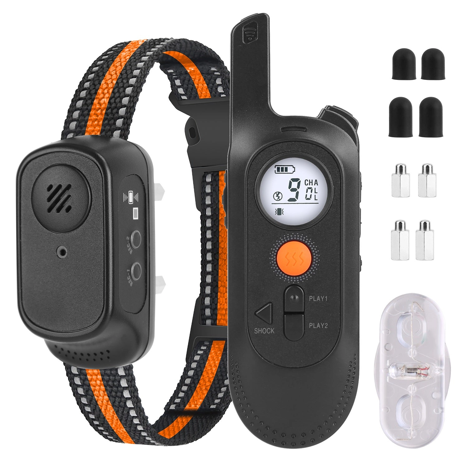 GBruno Waterproof 3-Channel Dog Training Collar
