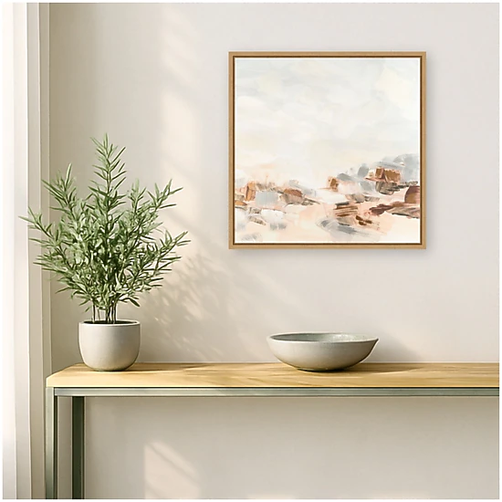 Amanti Art Liquid Sands II by June Erica Vess Framed Canvas Wall Art ...