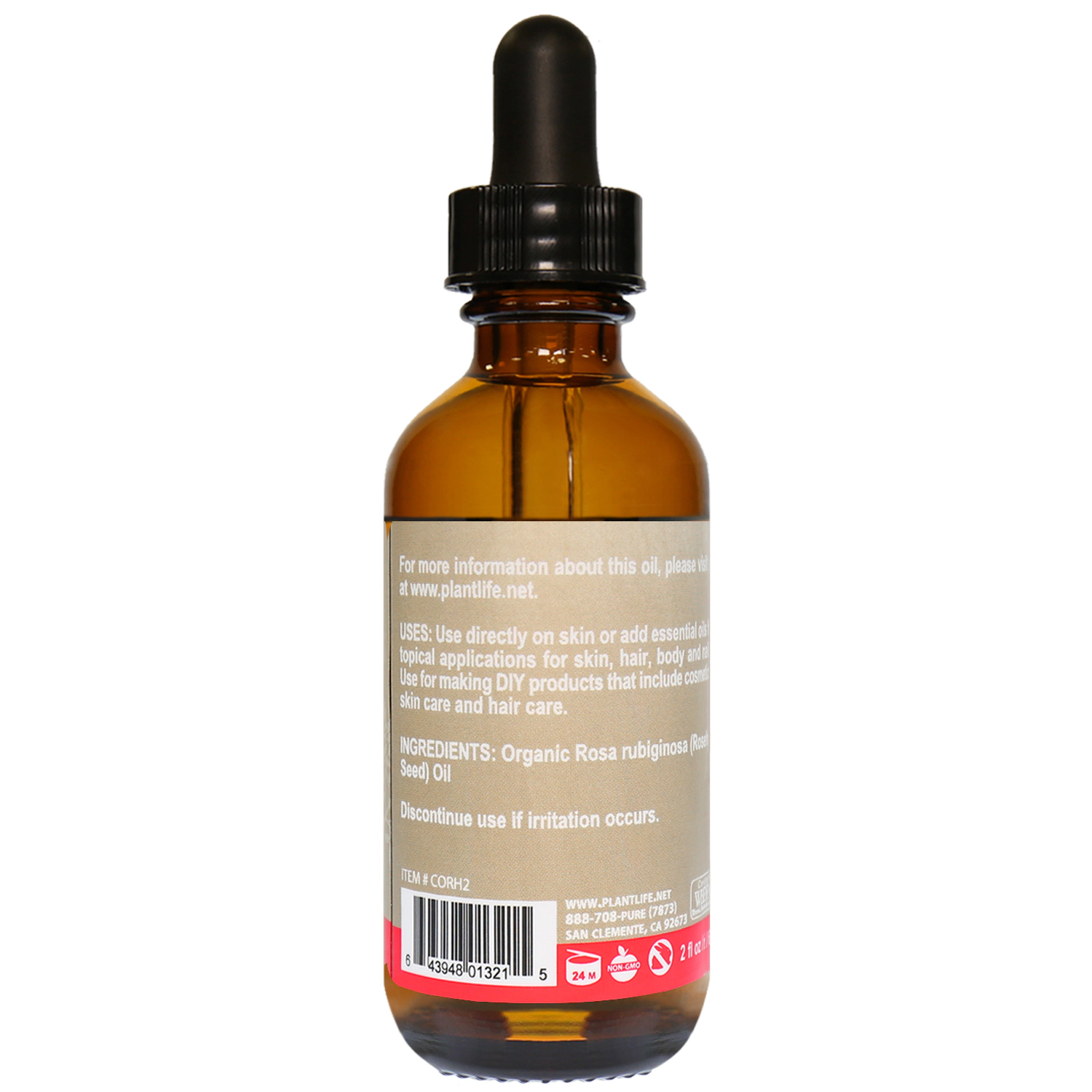 Plantlife Rosehip Seed Carrier Oil