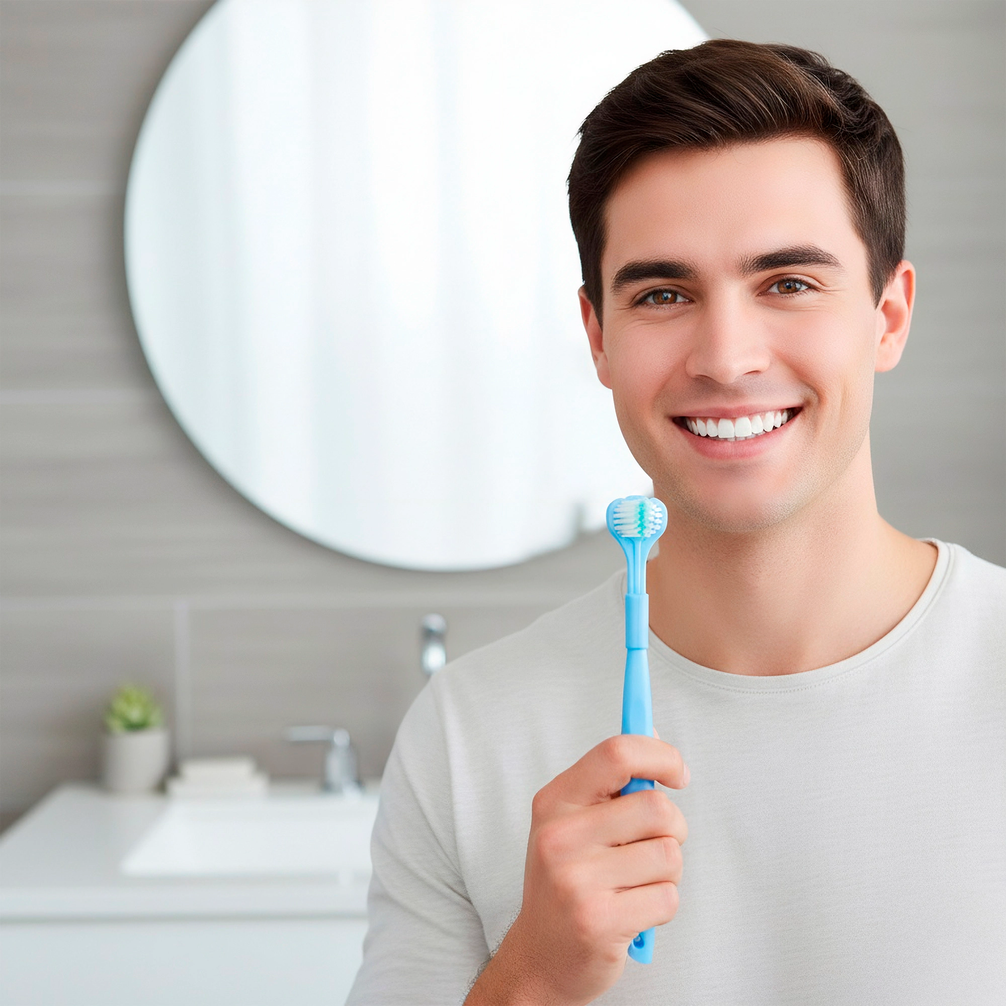 Pursonic Unisex 3D Advanced Tech 360° Full Coverage Toothbrush Set