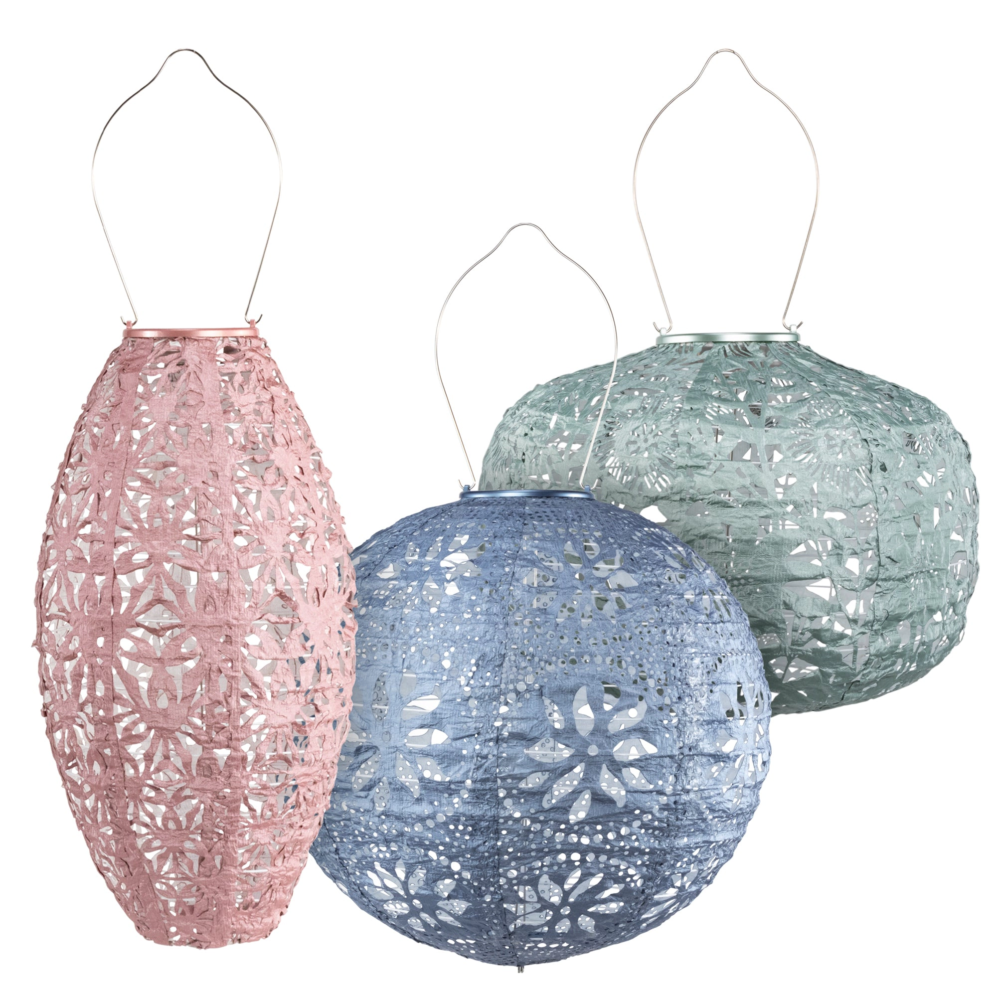 Allsop Home & Garden Stella Pastel Multi Shape 3 pack