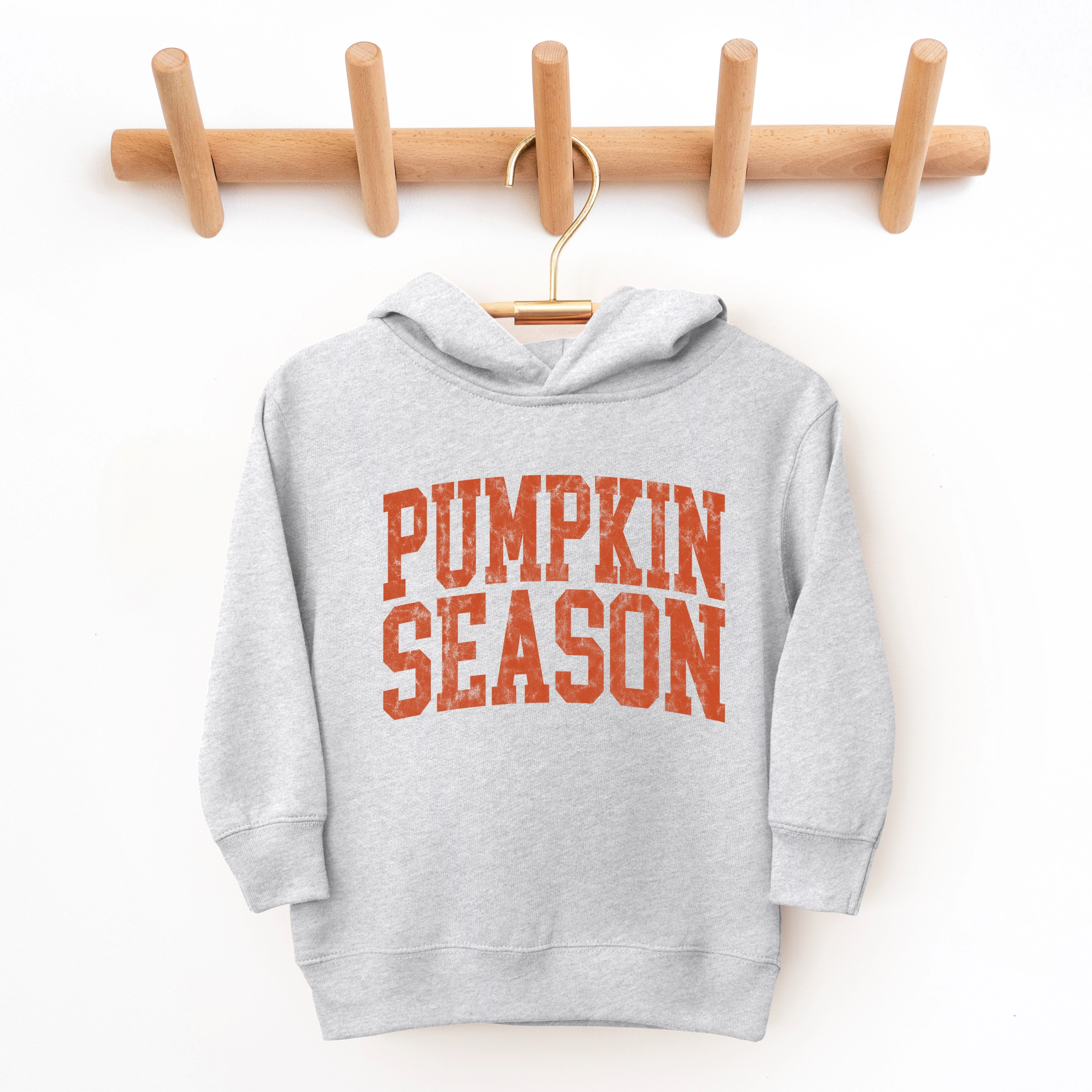 The Juniper Shop - Toddler Hoodie Pumpkin Season Varsity Stacked