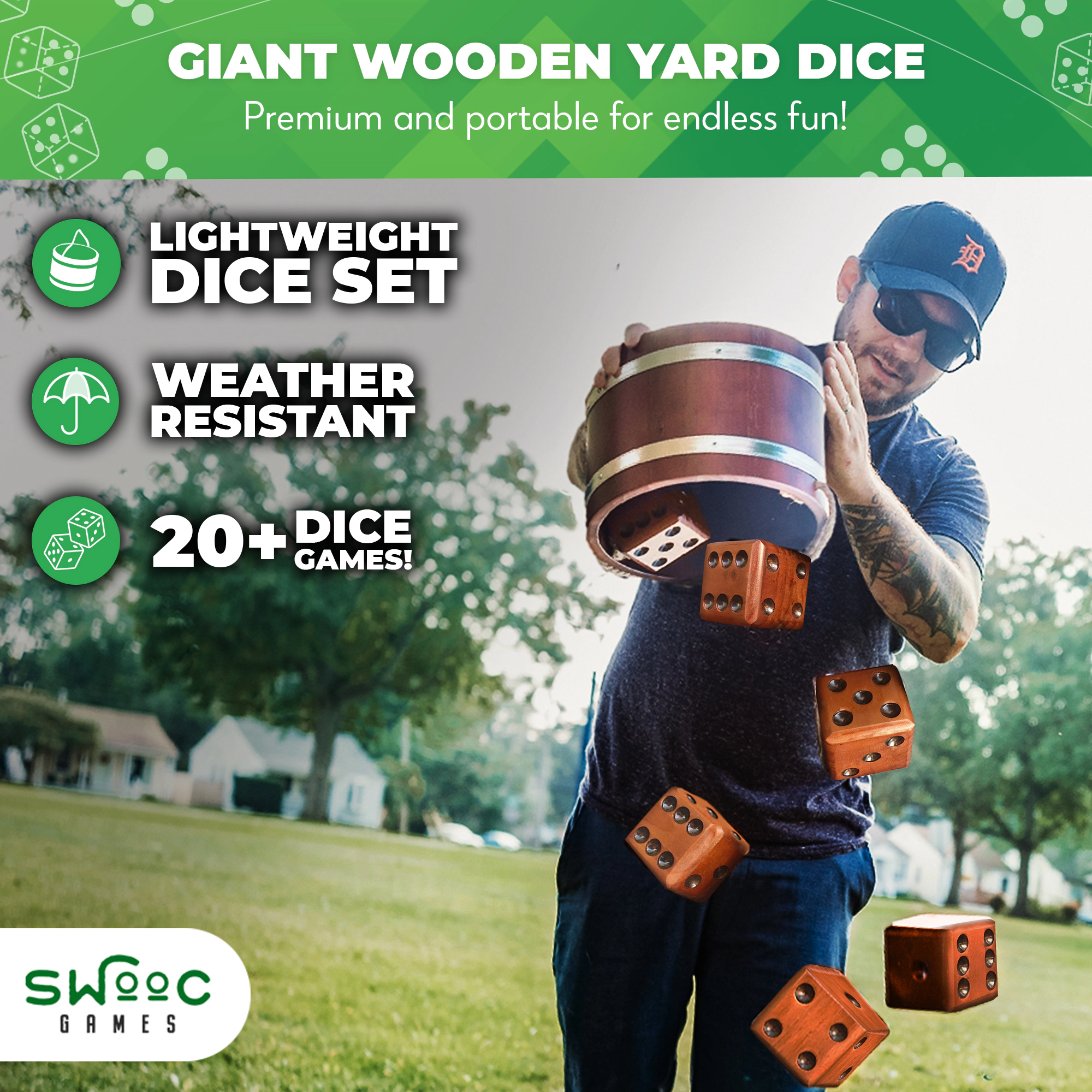 Swooc Games | Yardzee, Farkle & 20+ Dice Games