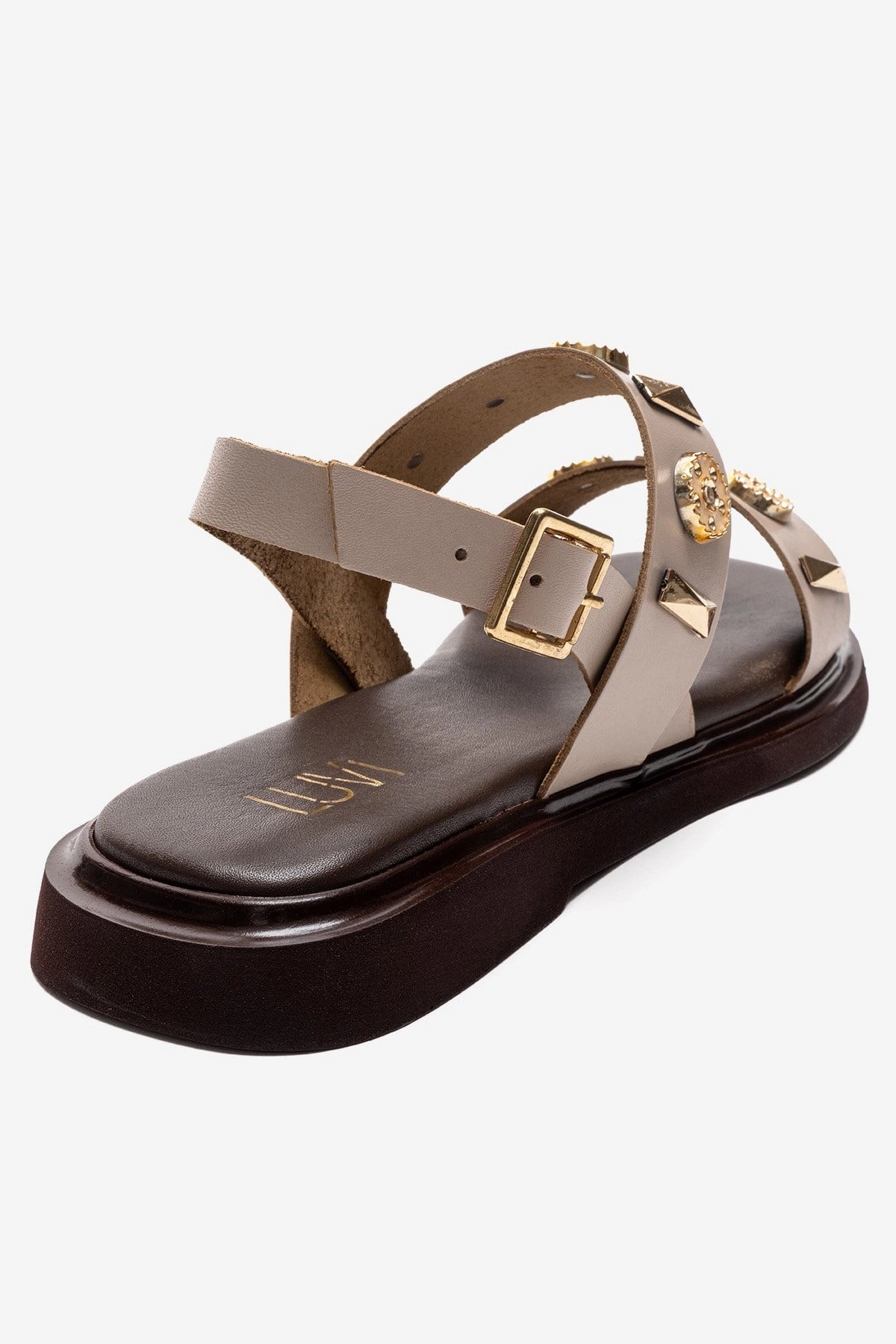 Forever & Always Womens Libera Leather Sandals