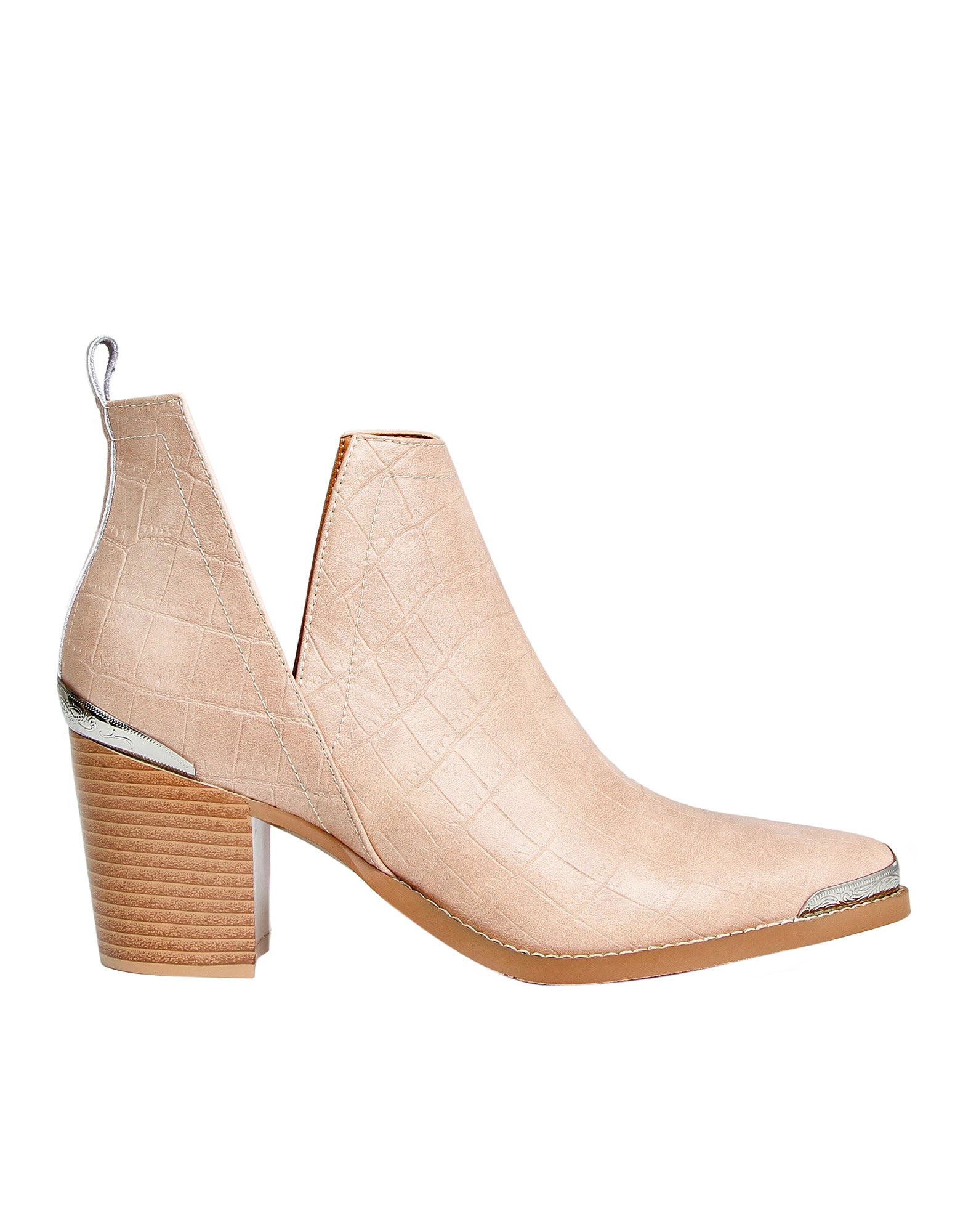 Belle & Bloom Womens Austin Suede Ankle Boot