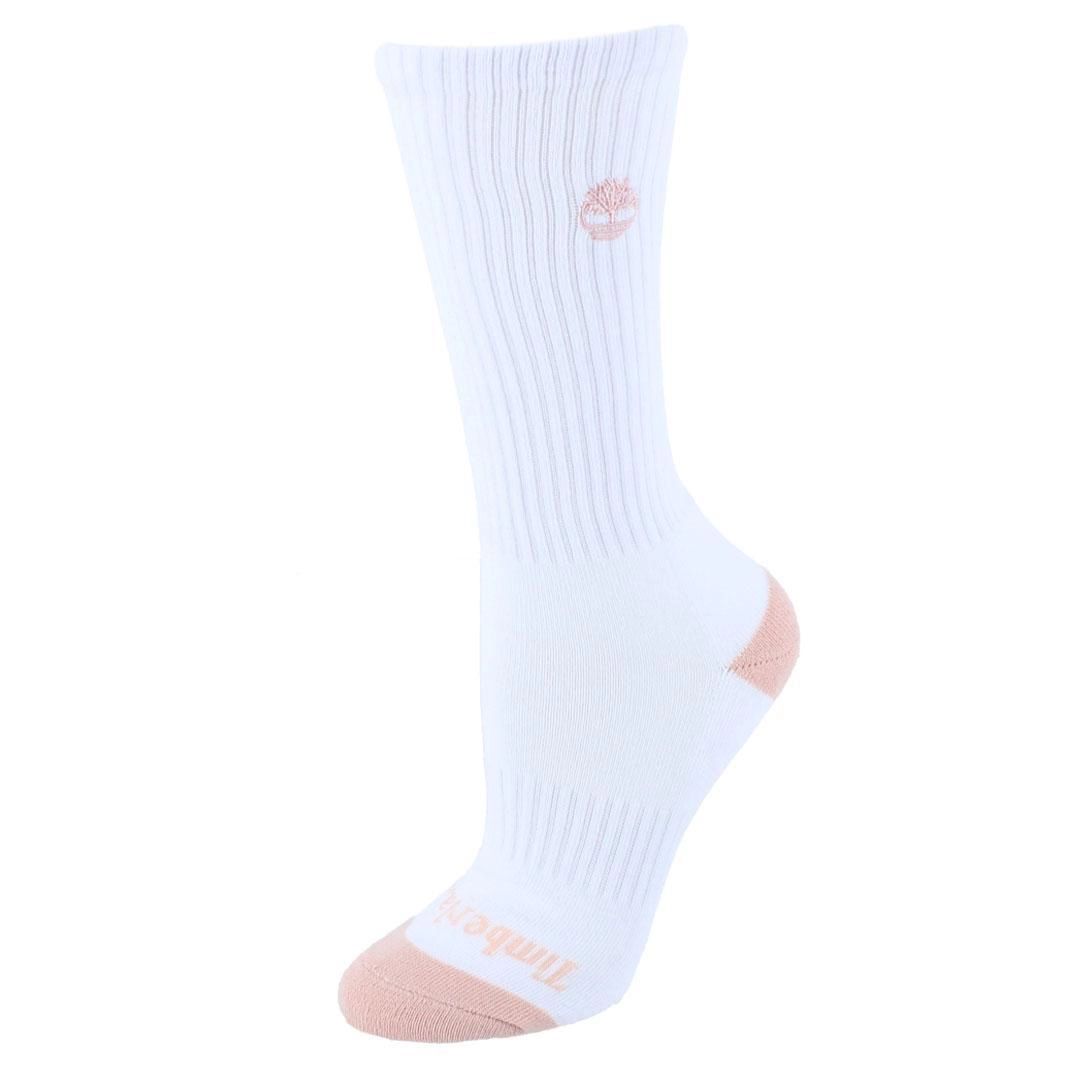 Timberland Women's Half Cushioned Comfort Crew Socks (3 Pack)