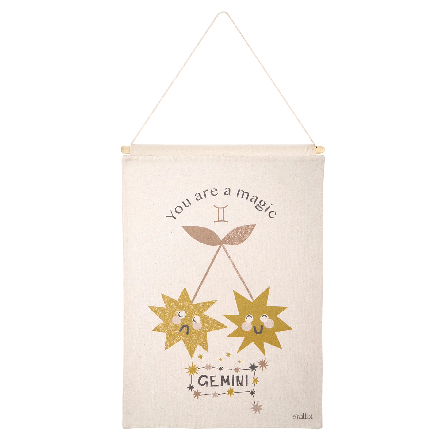 Nattiot Wall Hanging Little Gemini