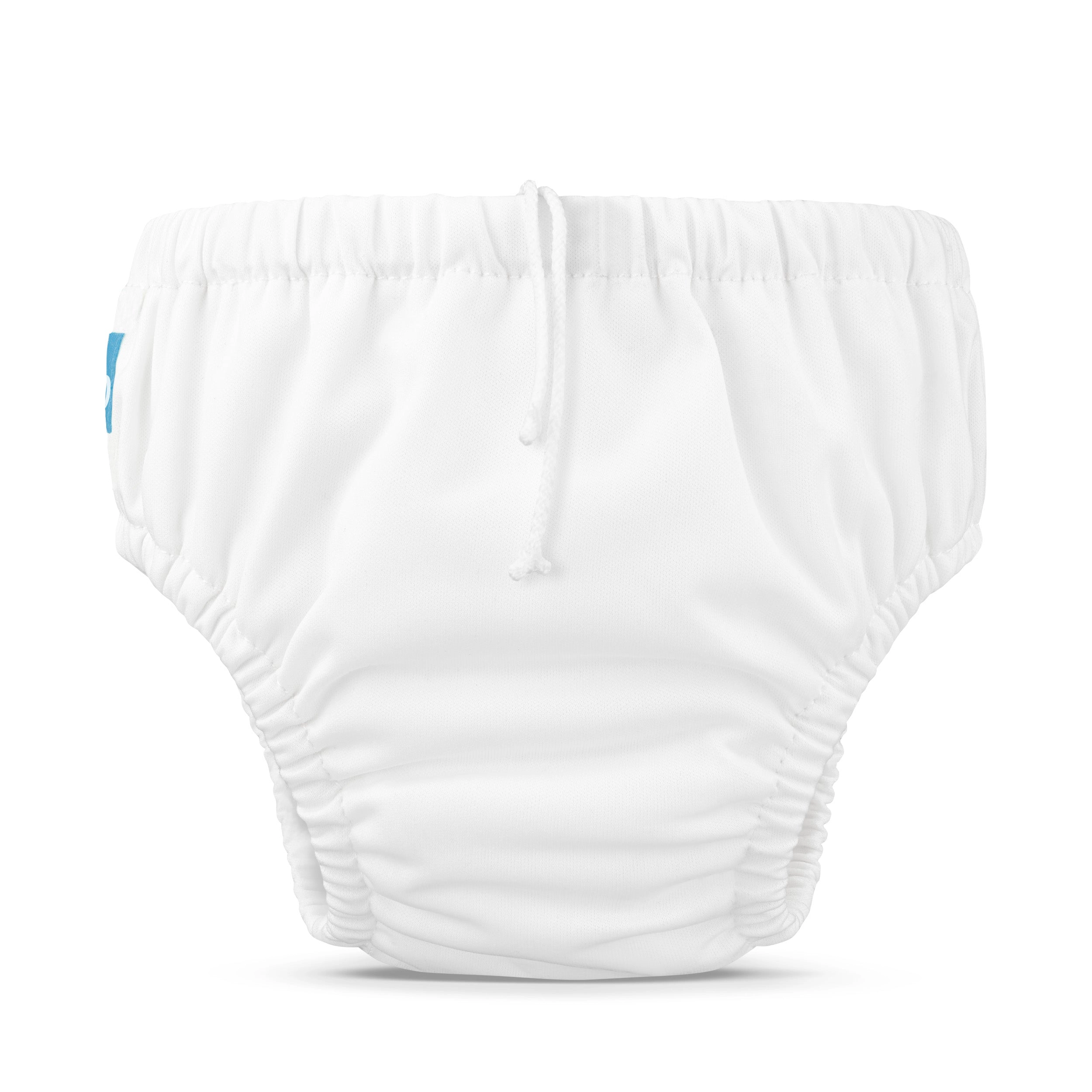 Charlie Banana Reusable Swim Diaper Medium - White, TENCEL® Lyocell Lining