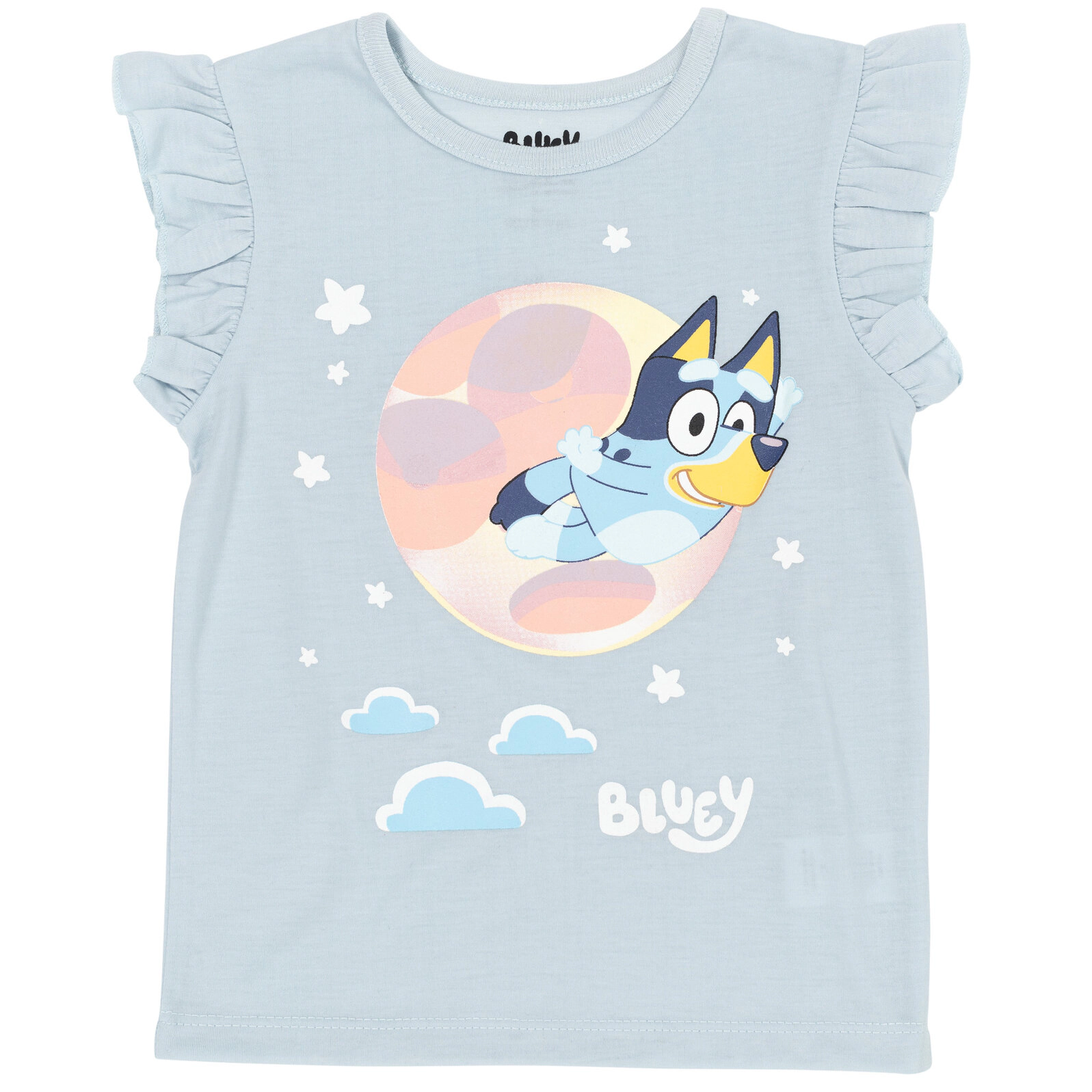 Bluey Girls' 2-Piece Tee and Shorts Set