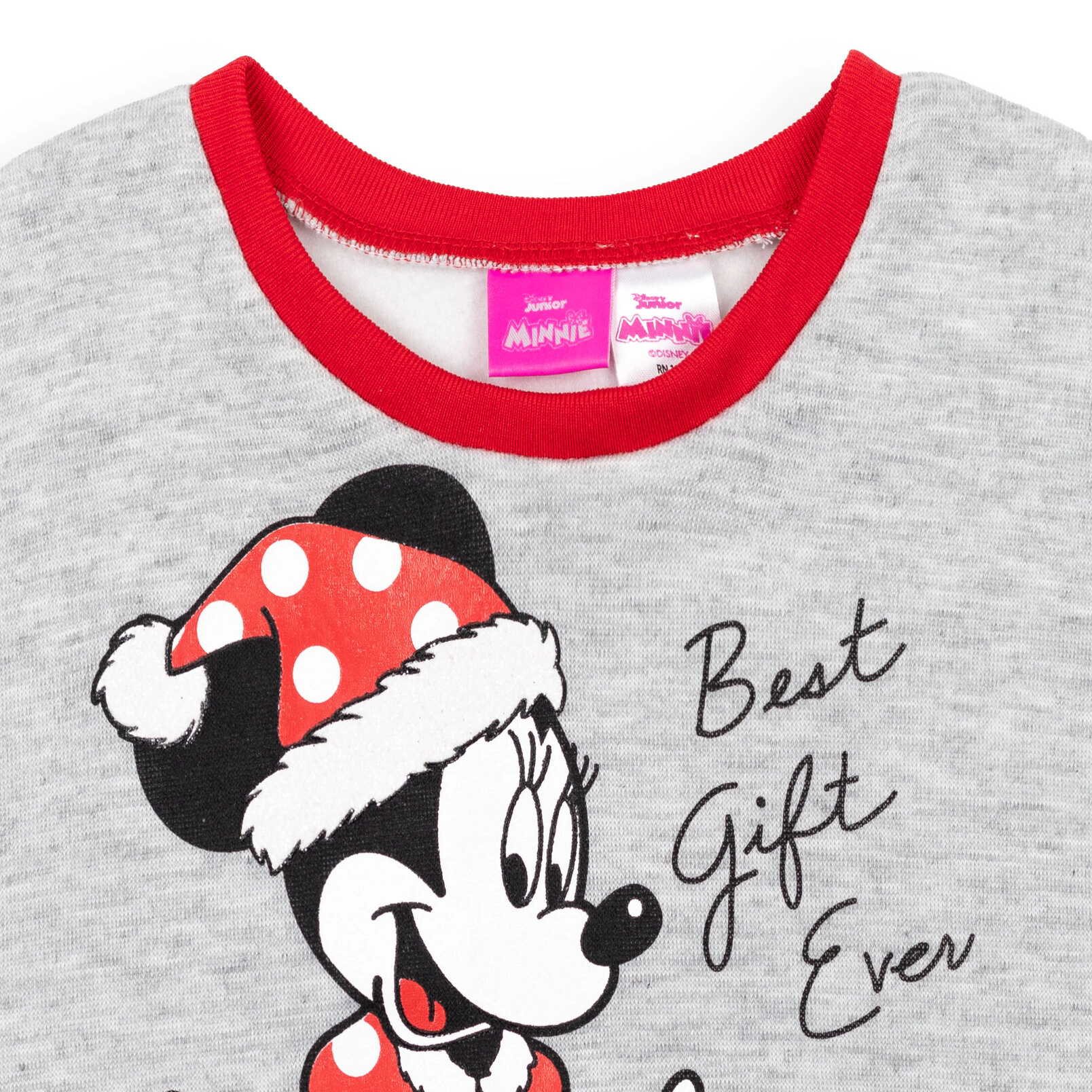 Disney Minnie Mouse Girls' Holiday 2-Piece Sweatshirt and Leggings Set