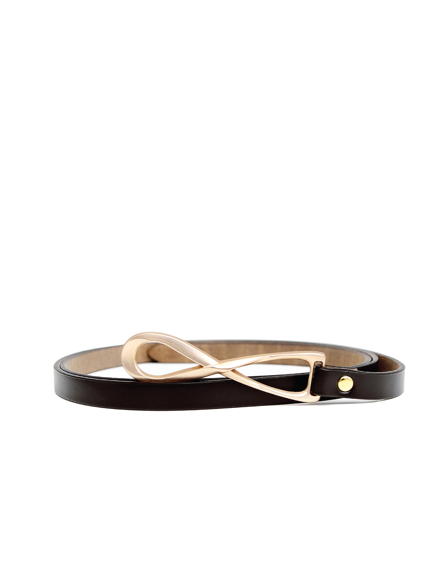 Belle & Bloom Womens London Mood Leather Tie Belt