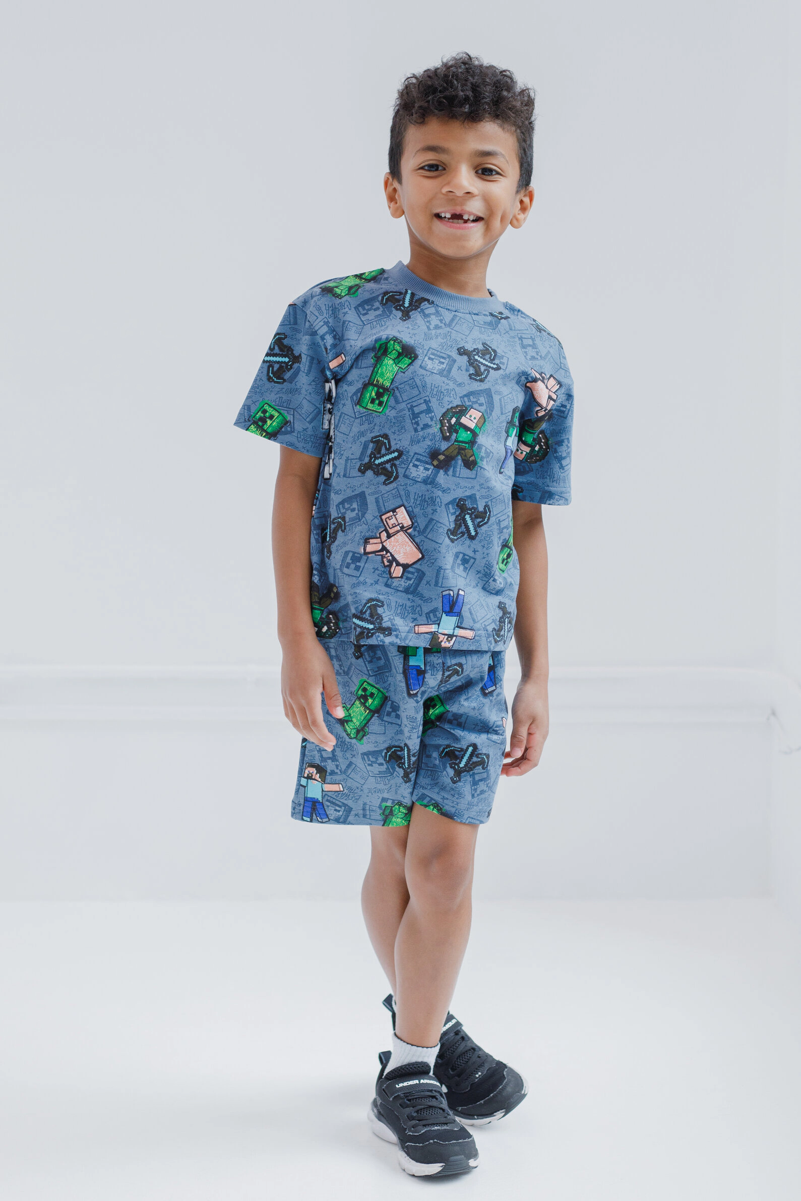 Minecraft Boys' 2-Piece T-Shirt and Shorts Set