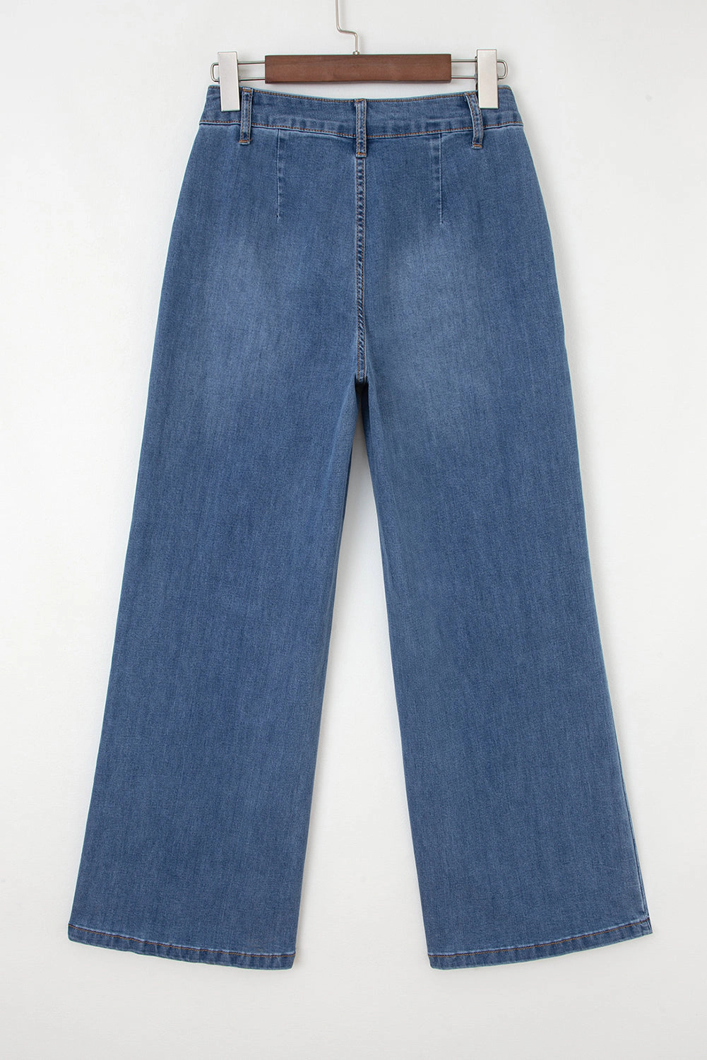 Threaded Pear Women's Aleah Waist Wide Leg Jeans