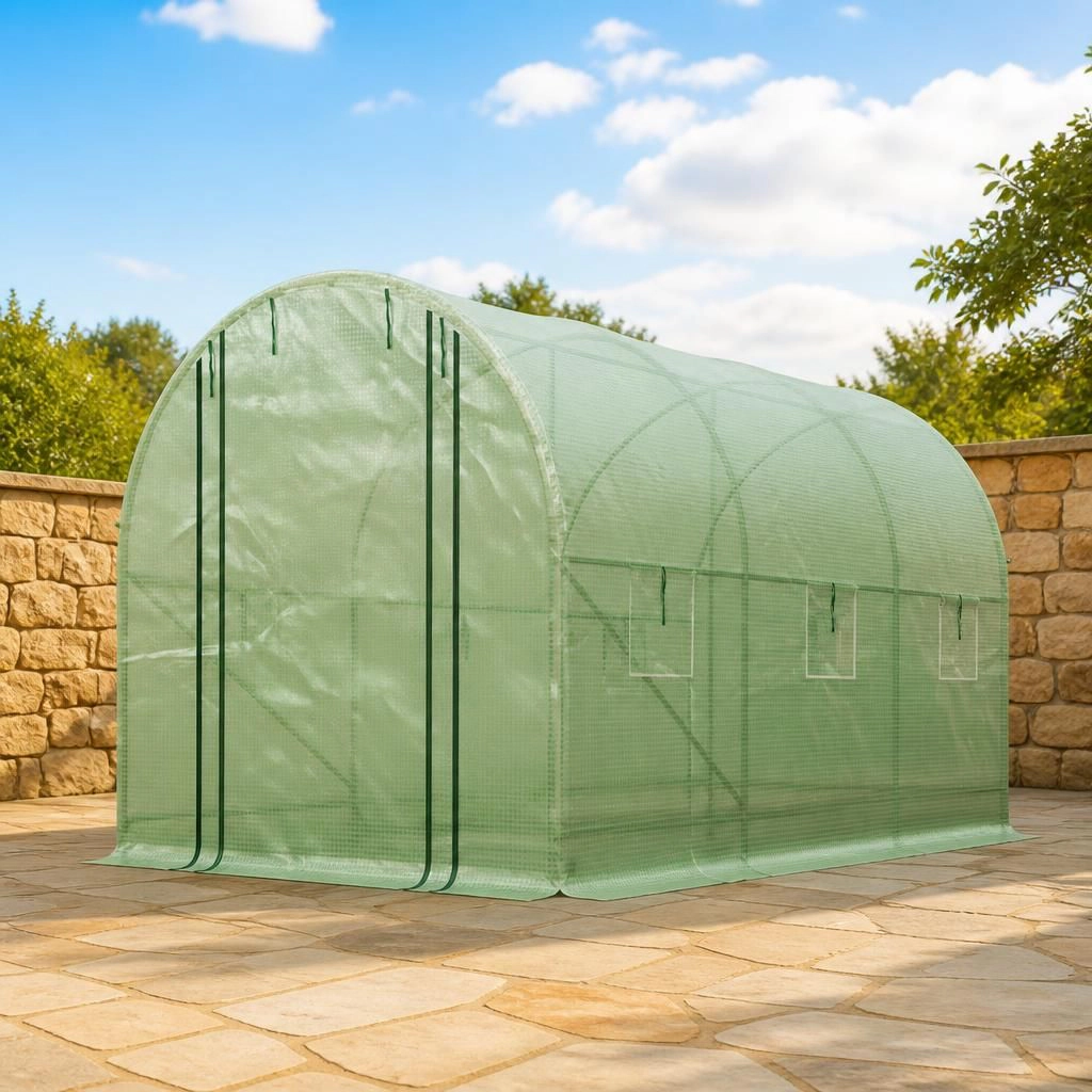 WOW PIONEER Walk-In Steel Frame Greenhouse