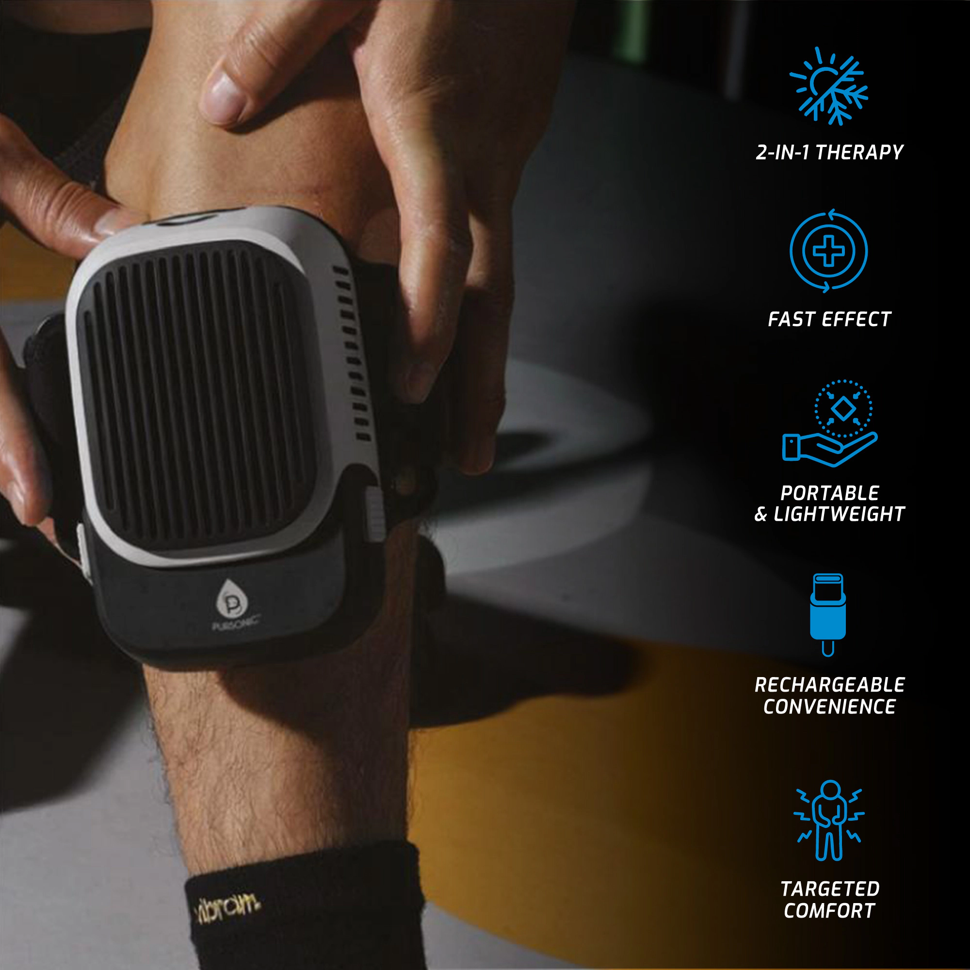 Pursonic Triple-Threat Recovery System: Complete Muscle Wellness