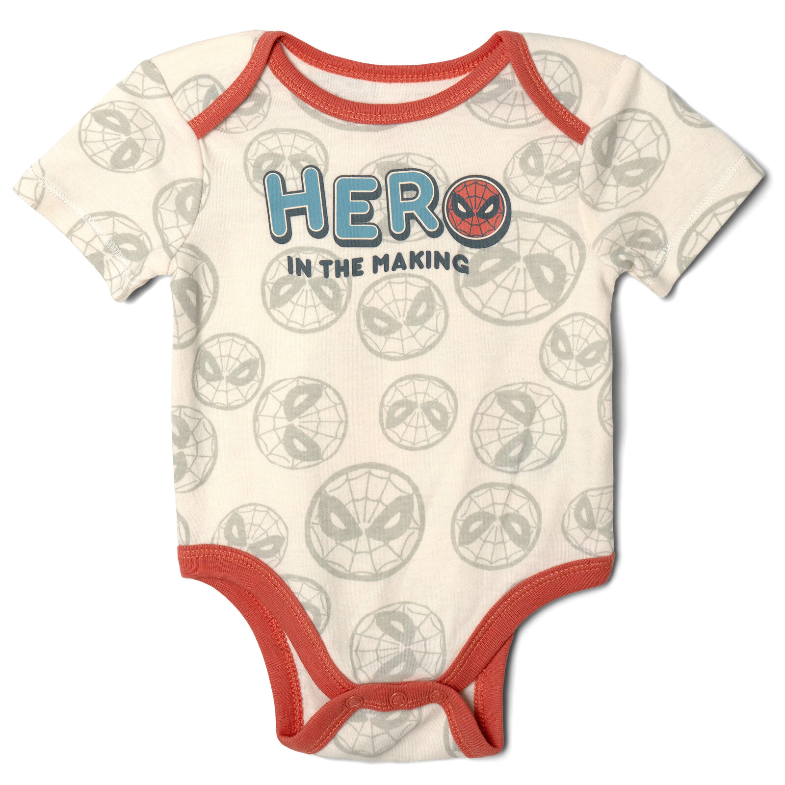 Marvel Comics Baby 5-Pack One Piece Bodysuits
