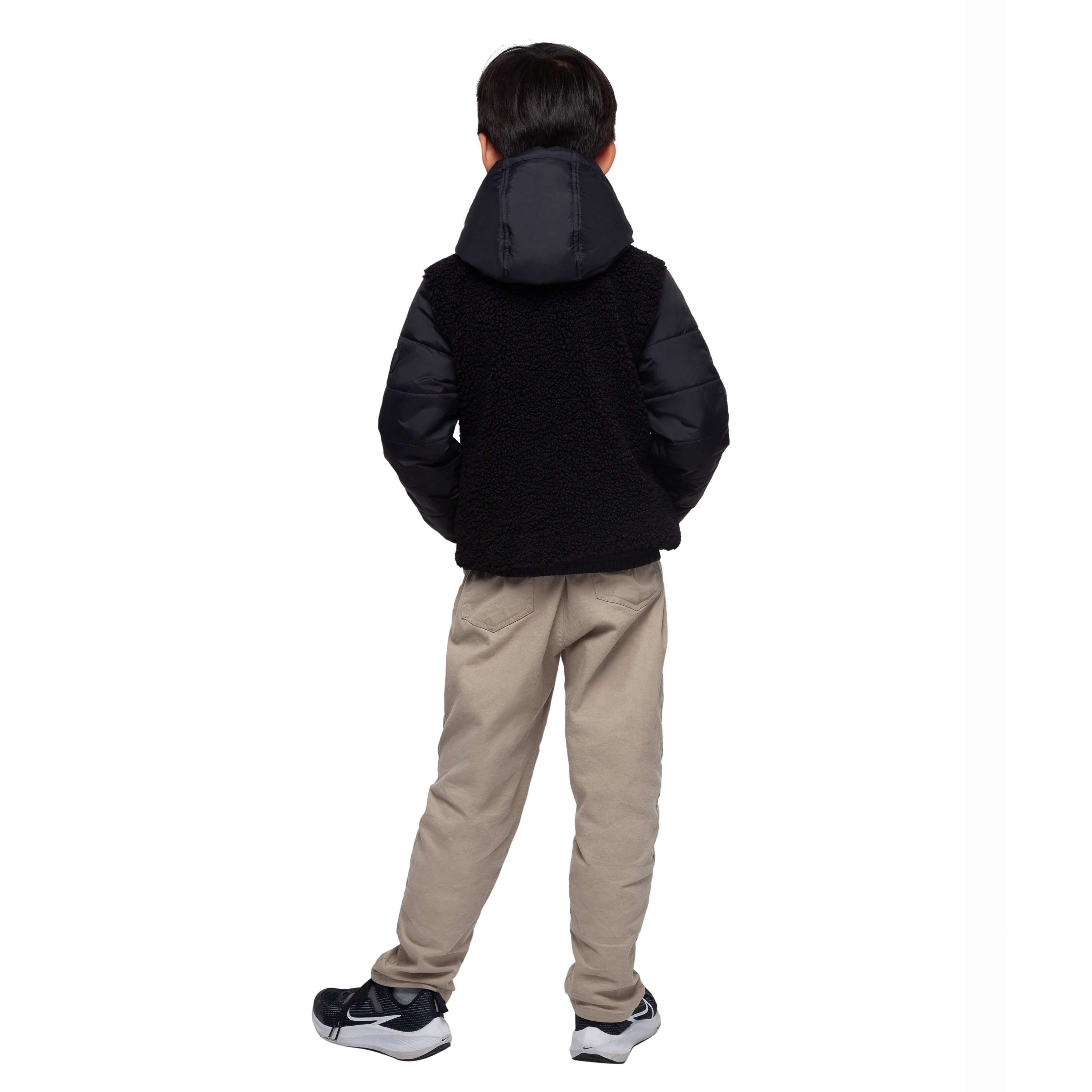 Rokka&Rolla Little & Big Kid Boys Sherpa Puffer Jacket