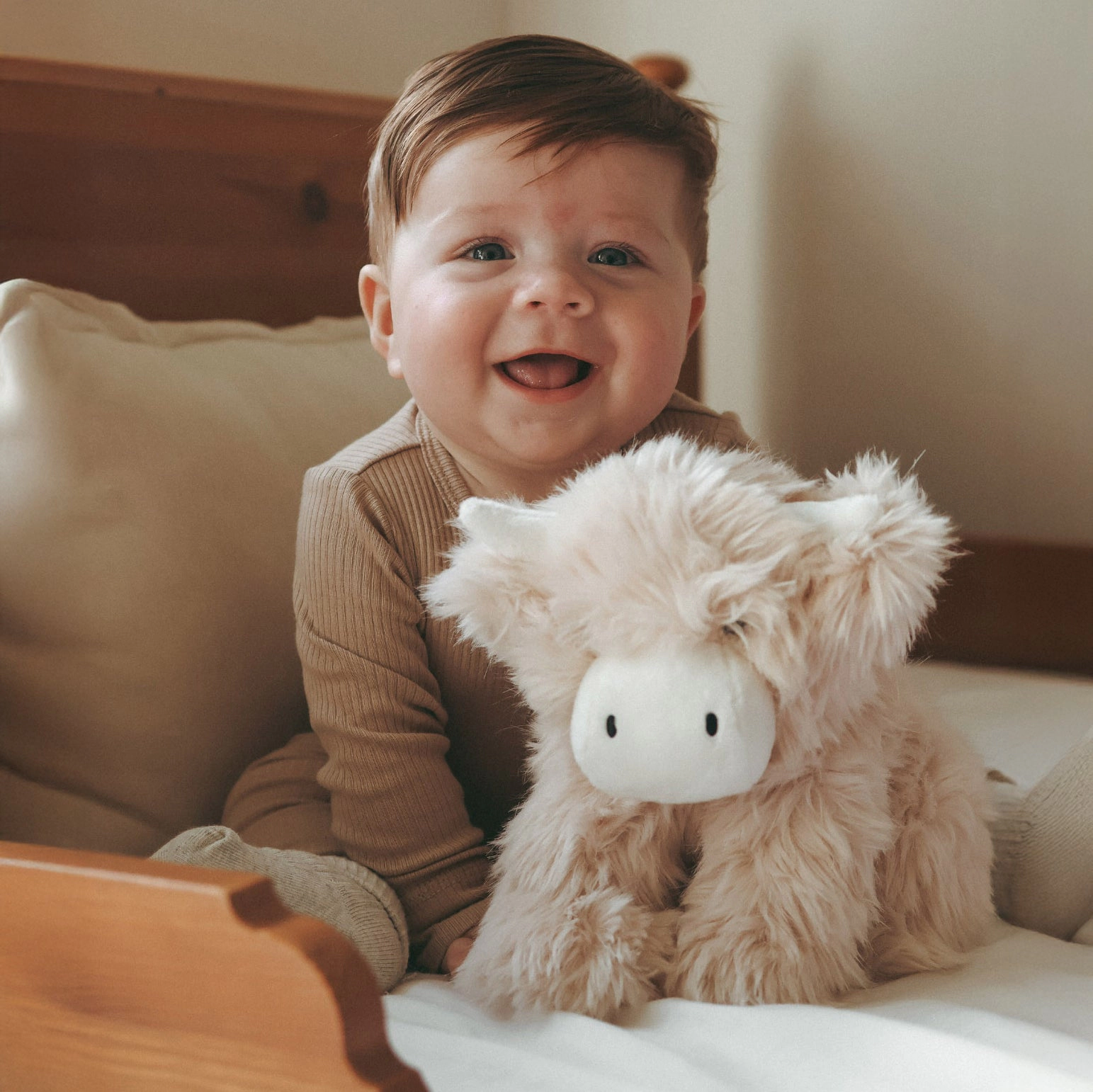 Snuggle Bunnies Hilda the Highland Cow 9"