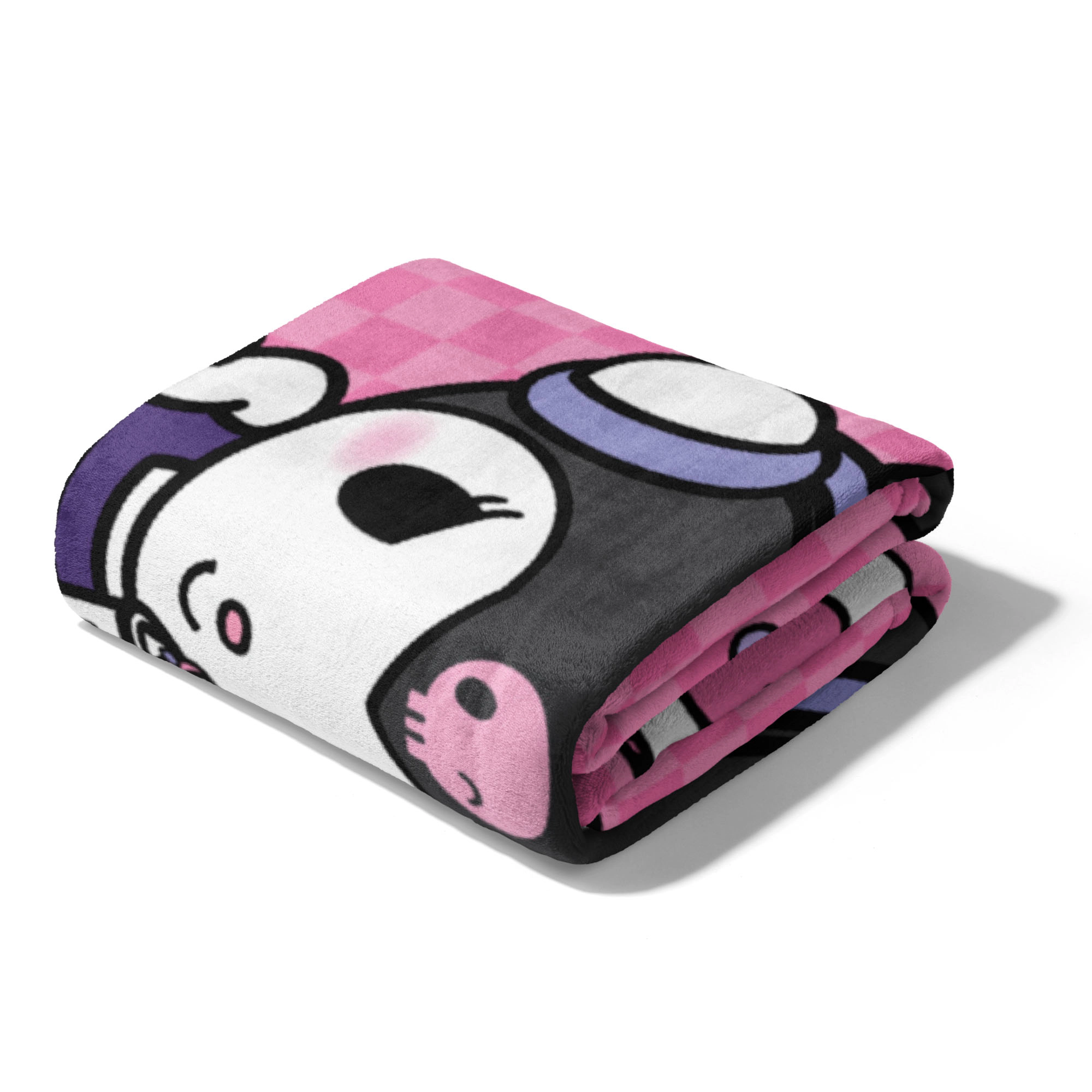 Sweet Home Collection Kids Pop Kuromi Micro Raschel Throw Blanket 46"x60"