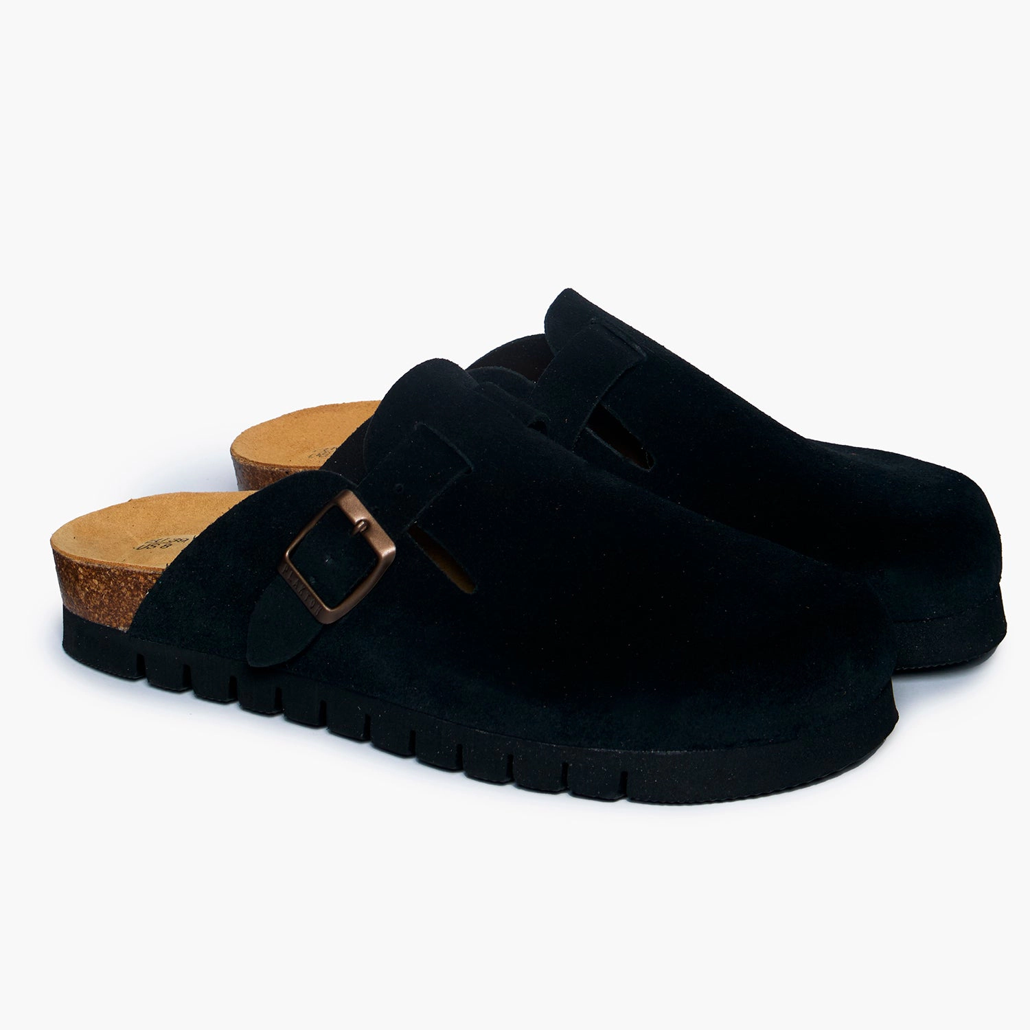 Plakton Women's Clog Suede Bogey