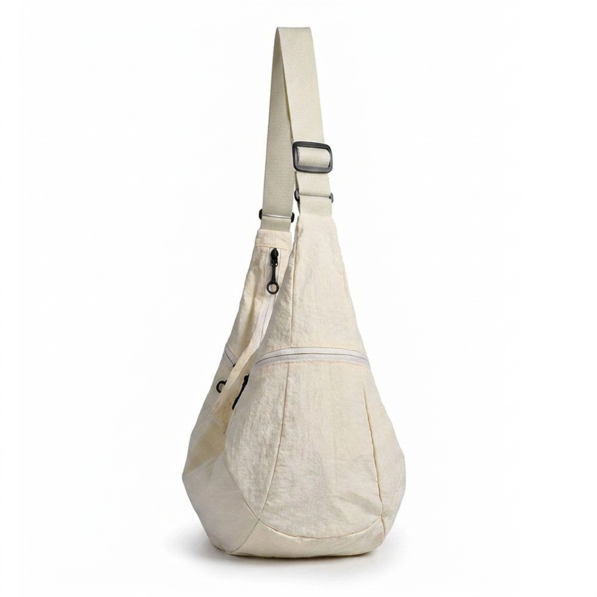 Alilang Women's Lightweight Crossbody Bag with Adjustable Strap and Pockets, Beige