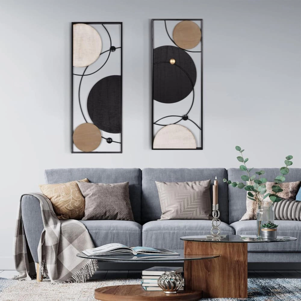 Granny Furni Antic Unisex Metal Abstract Astronomy Wall Art