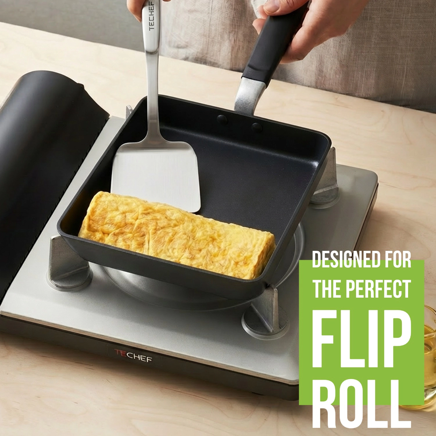 TECHEF - Tamagoyaki Japanese Omelette Pan/Egg Pan