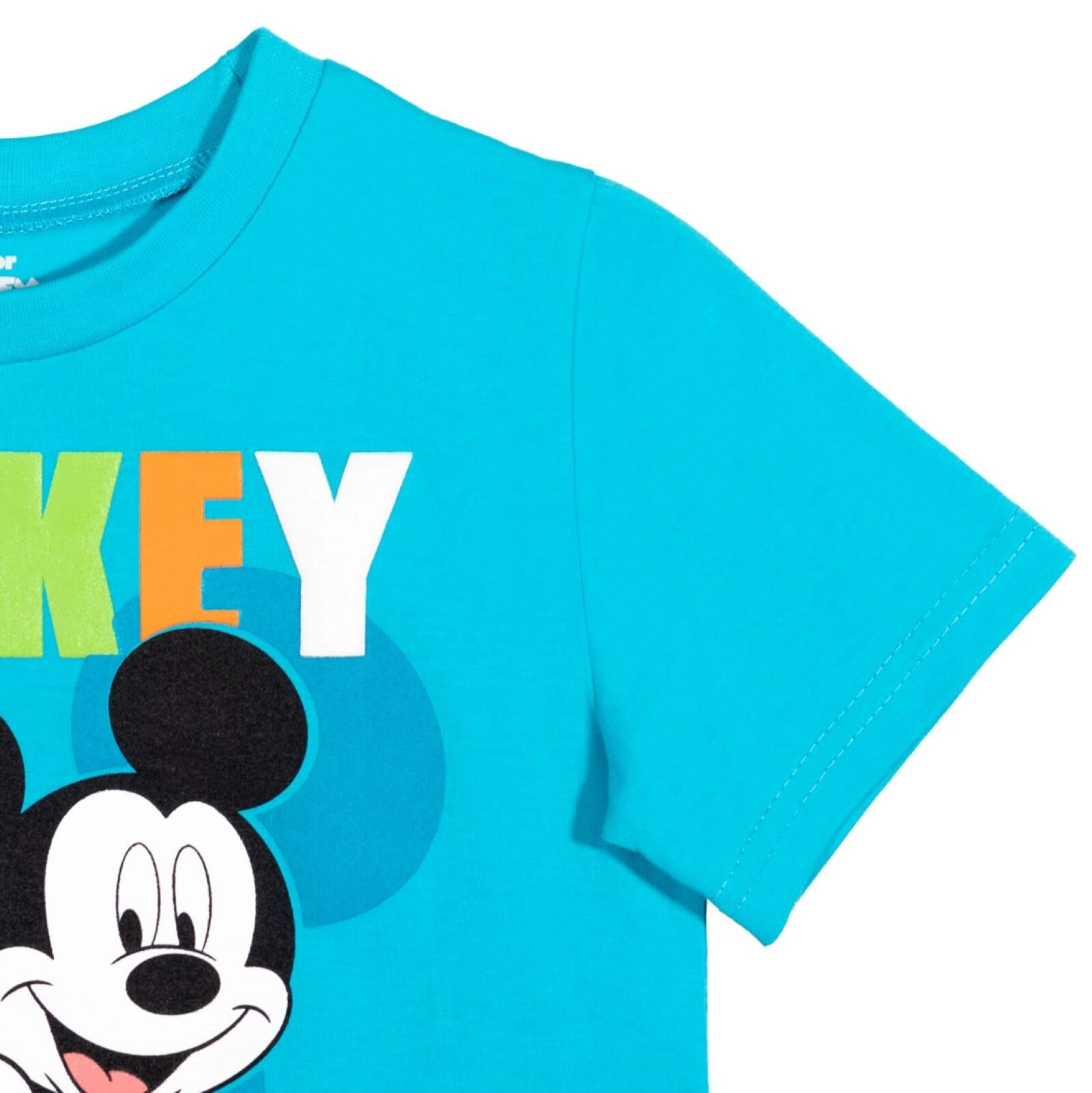 Disney Mickey Mouse 2-Piece Graphic Tee and Mesh Shorts Set